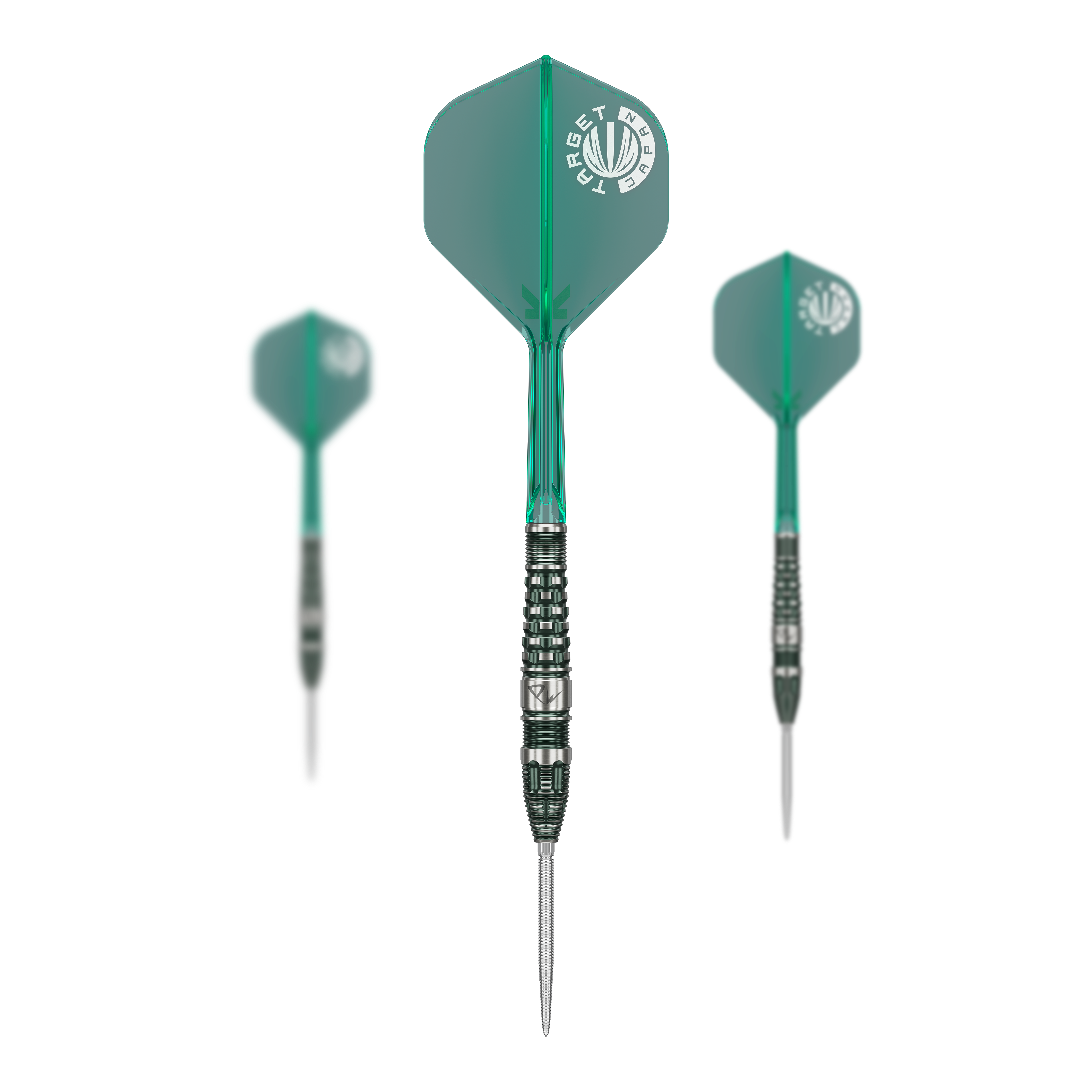 Target Japan Prime Series PW GEN 3 Swiss Point stalen dartpijlen - 23 g Das Bild zeigt ein Set der Target Japan Prime Series PW GEN 3 Swiss Point Steeldarts - 23g. Das Set beinhaltet mehrere hochwertige Dartpfeile.