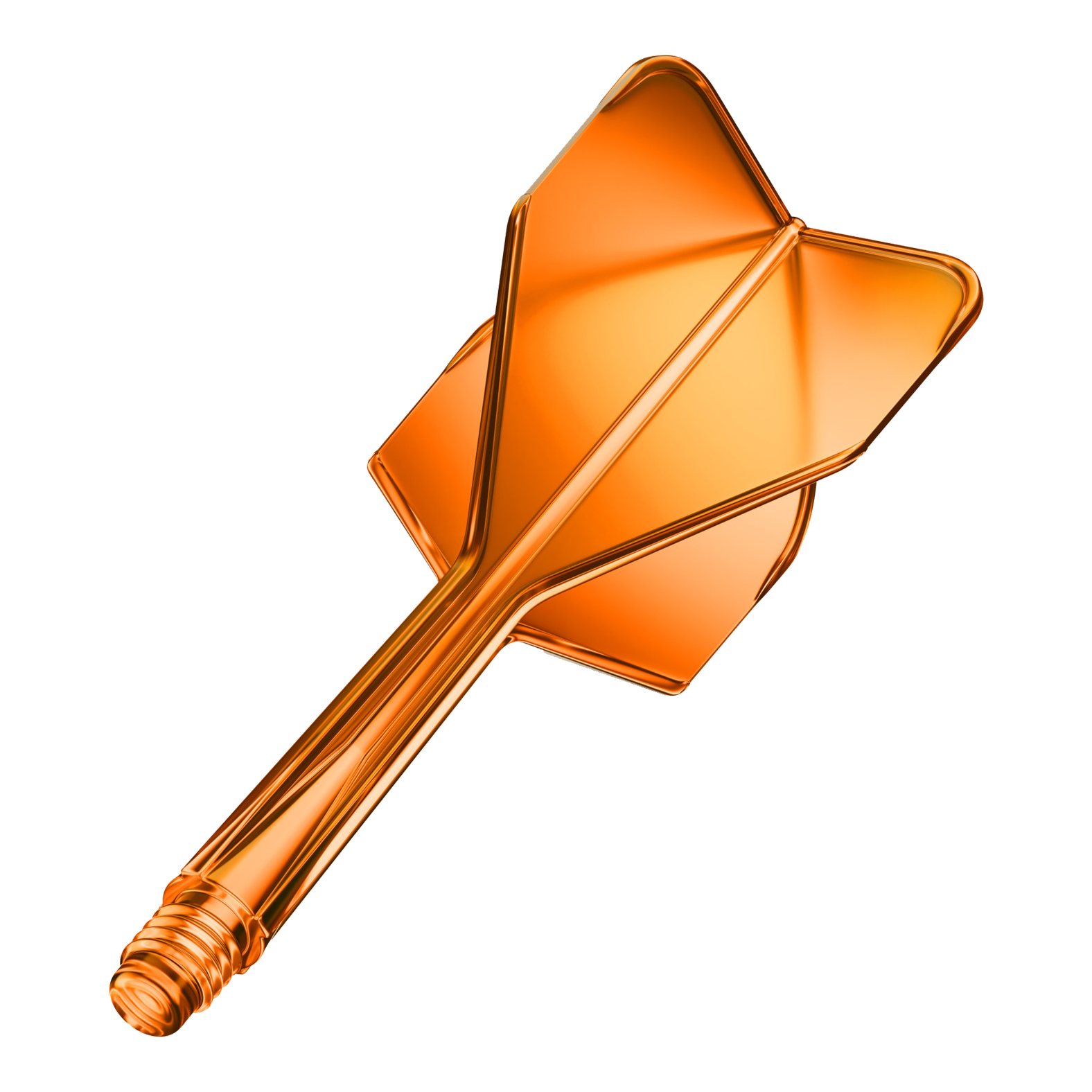 GOAT A1R No6 Flight Shaft System - Neon Oranje Dieses Bild zeigt das GOAT A1R No6 Flight-Shaft-System in Neon Orange. Es handelt sich um einen Dart-Schaft mit Flug, präsentiert einzeln.