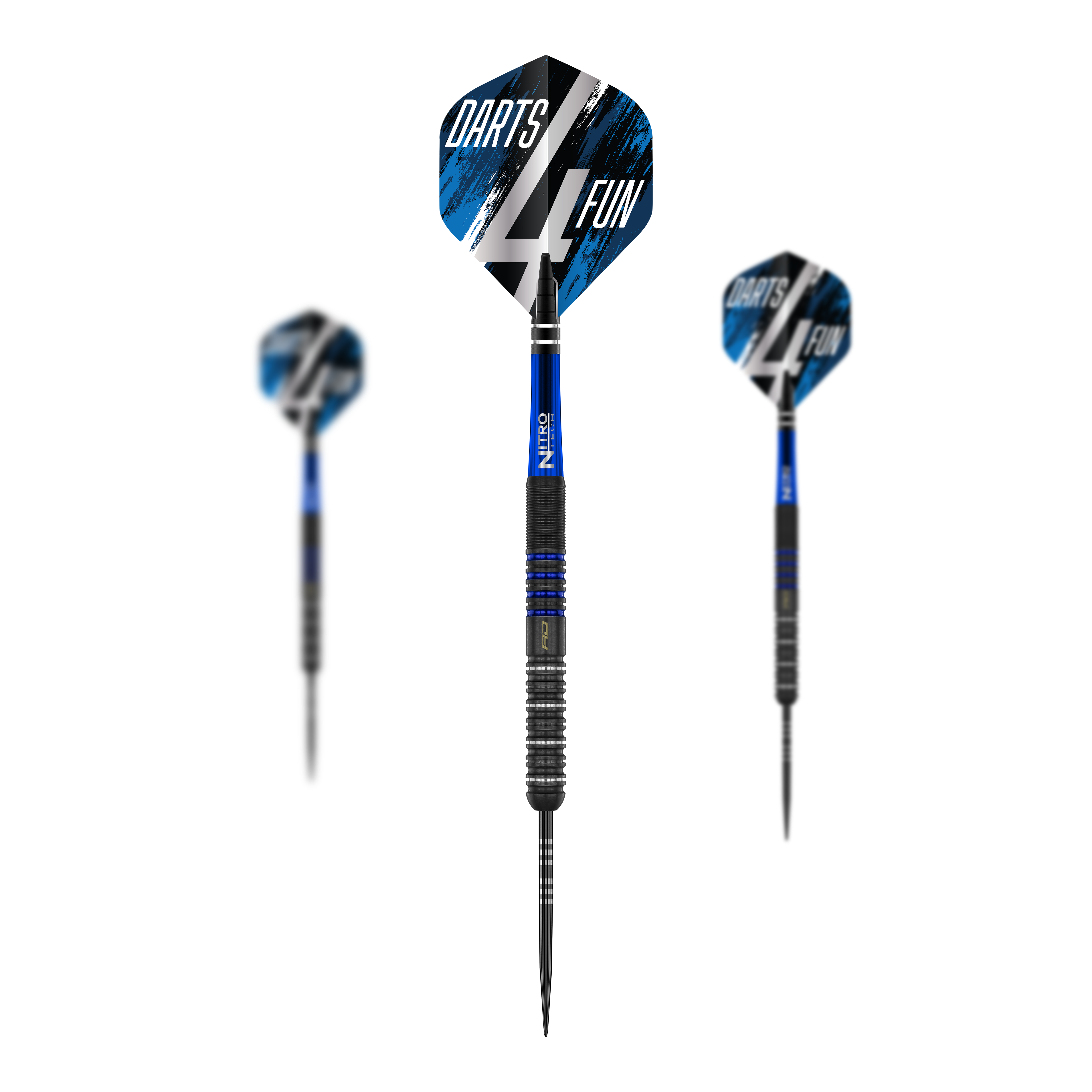 Red Dragon David Williams V1 stalen dartpijlen - 23 g Das Bild zeigt das Set Red Dragon David Williams V1 Steeldarts - 23g. Es sind mehrere Steeldarts im Set abgebildet.