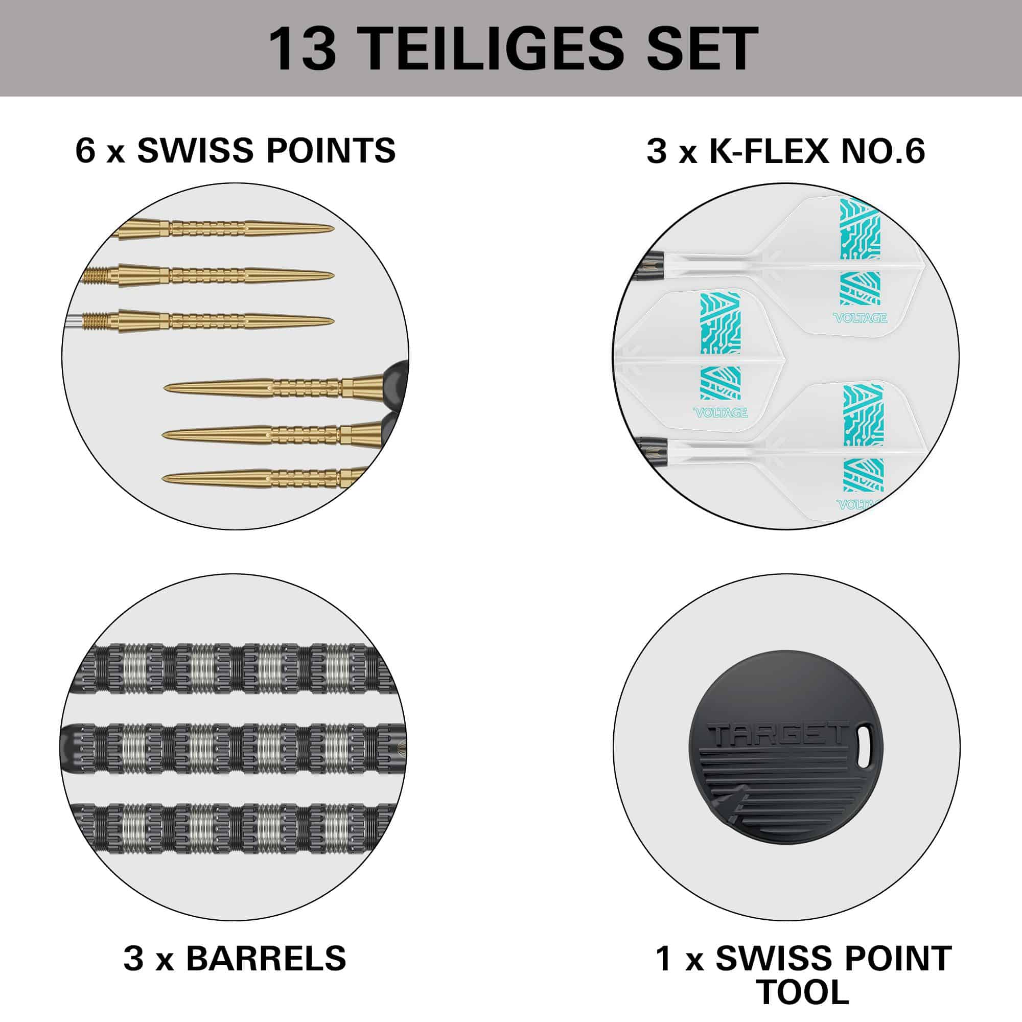 Target Rob Cross 95K Swiss Point Steeldarts