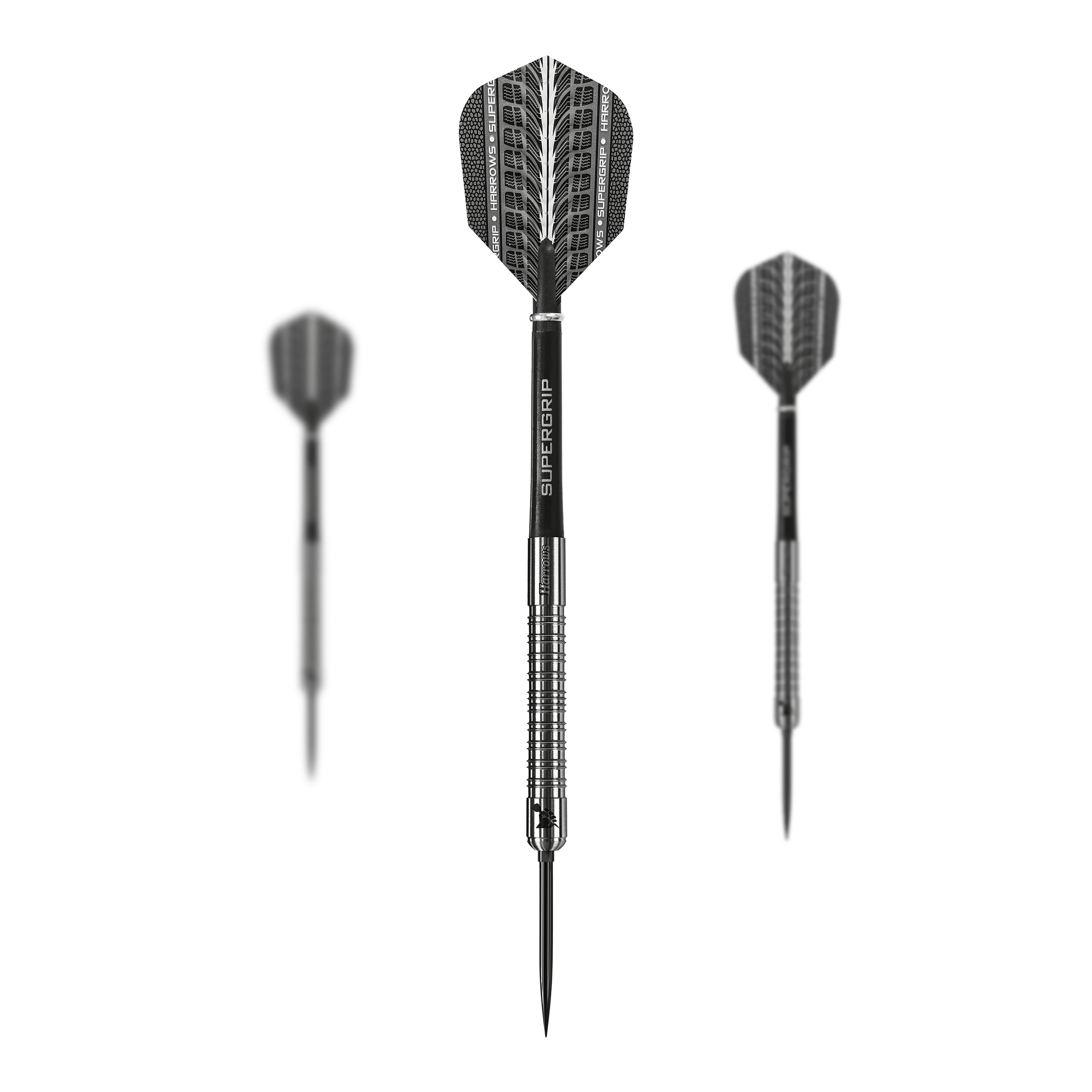 Harrows Supergrip 90 Quick Point stalen dartpijlen