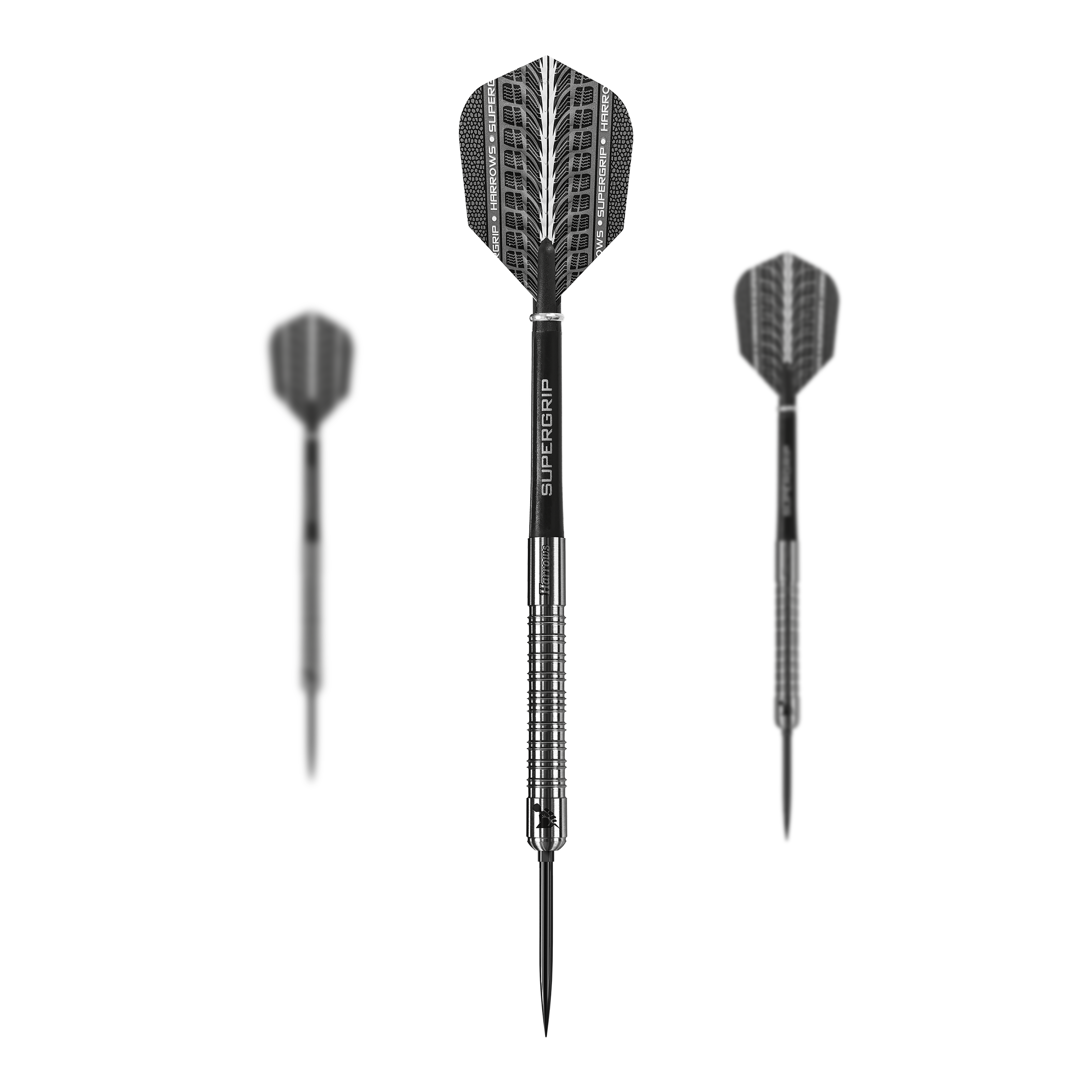 Harrows Supergrip 90 Quick Point stalen dartpijlen Harrows Supergrip 90 Quick Point stalen dartpijlen