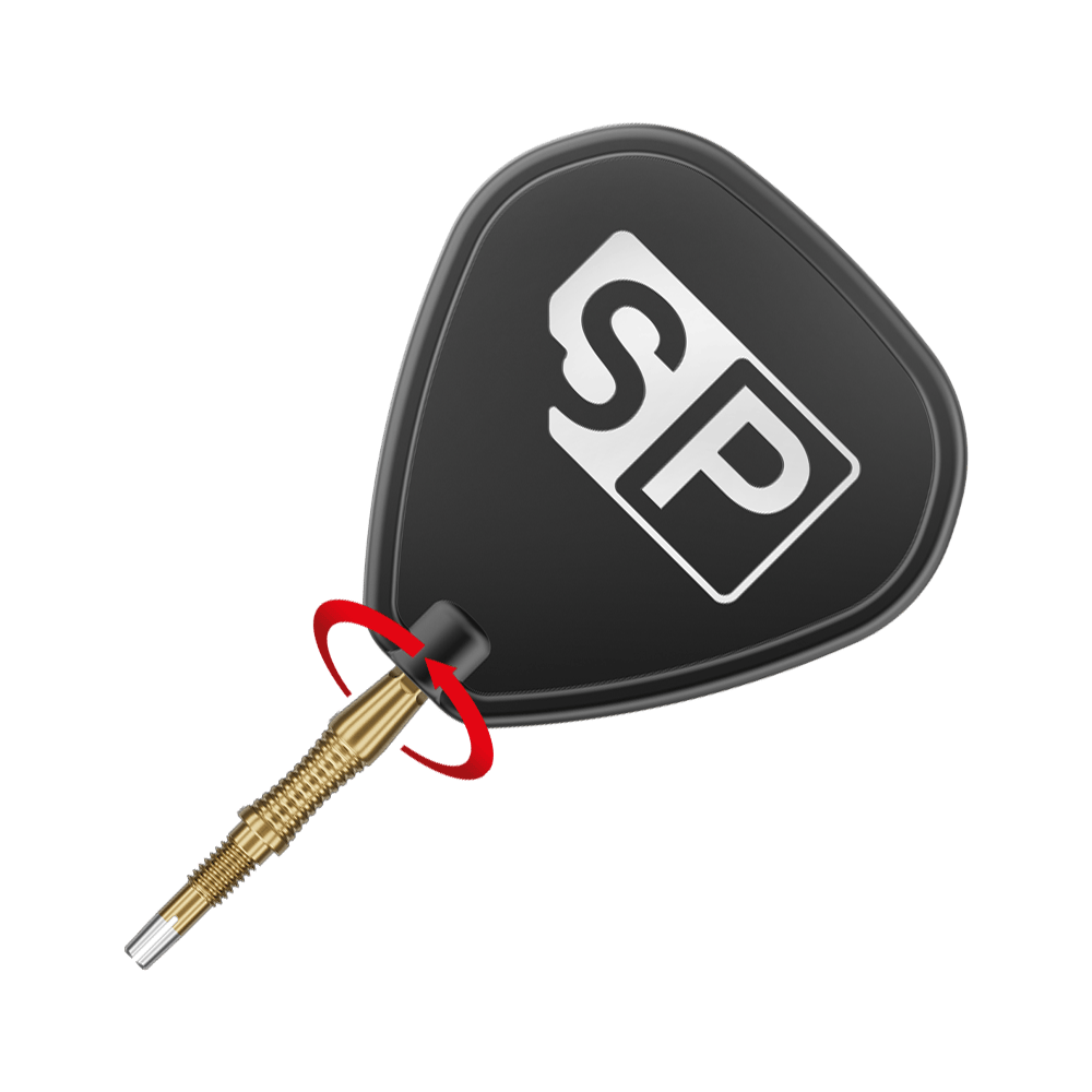 Target Swiss Point Dartpunten Signature RST - Goud Dieses Bild zeigt die Target Swiss Point Dartspitzen Signature RST in Gold. Die Dartspitzen sind für das Dartspiel entwickelt.