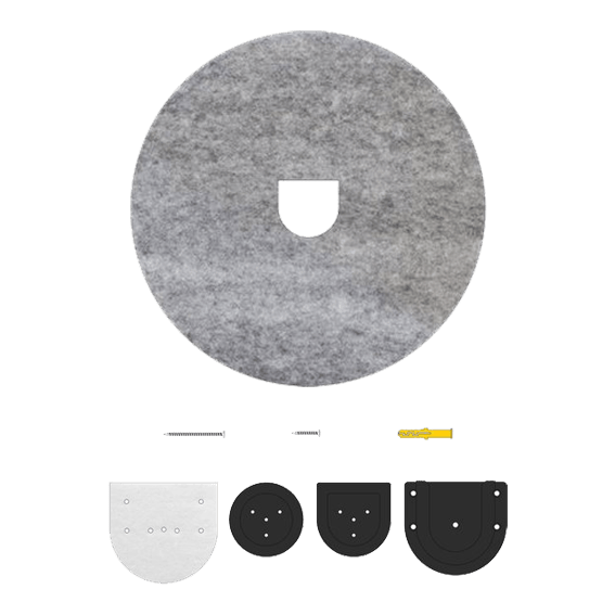 GOAT Silencer Veil dempend geluidsisolatiesysteem Das Bild zeigt das GOAT Silencer Veil Dampening Schallschutz System. Es handelt sich um ein System zur Geräuschdämpfung.