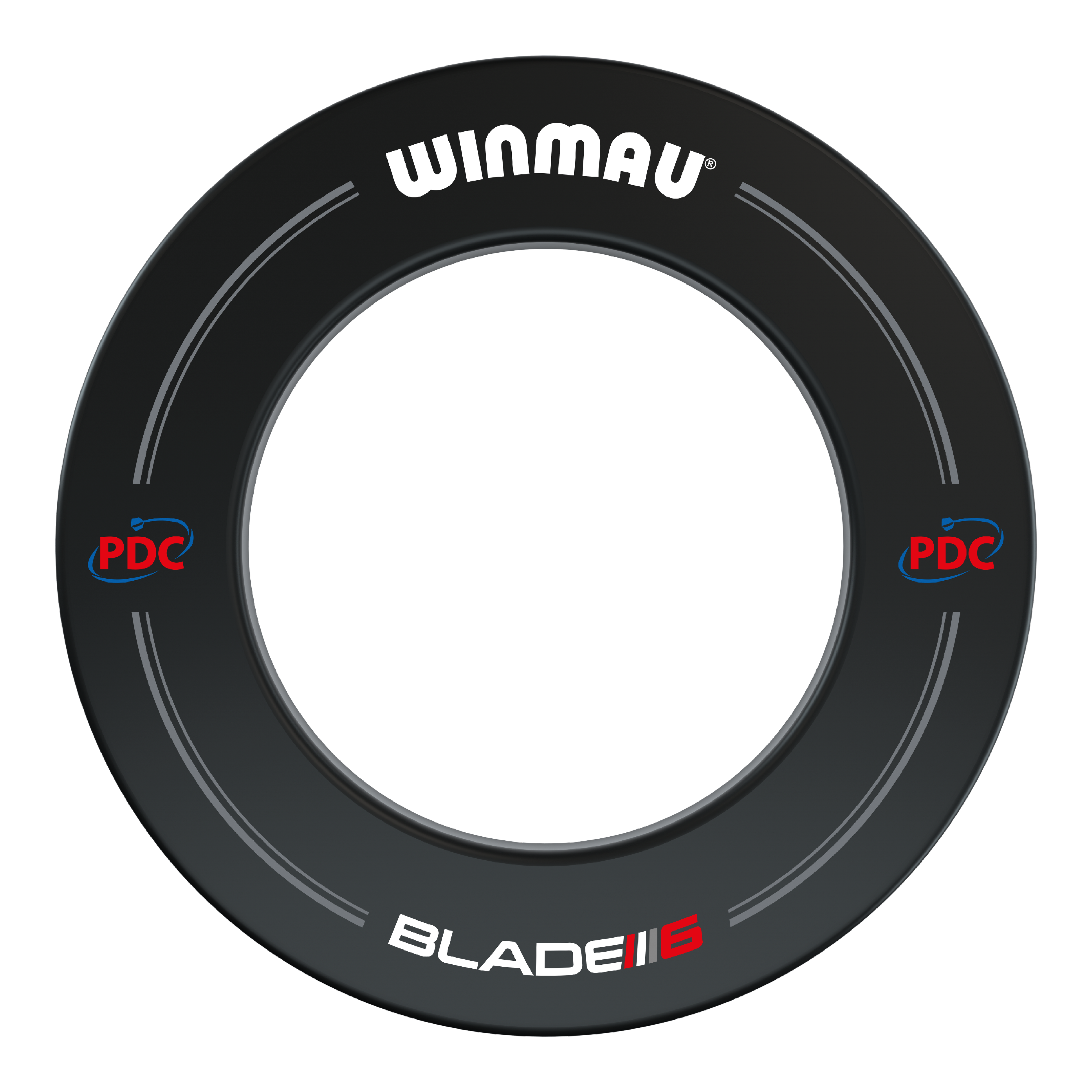 Winmau PDC Dartbord Surround - Zwart