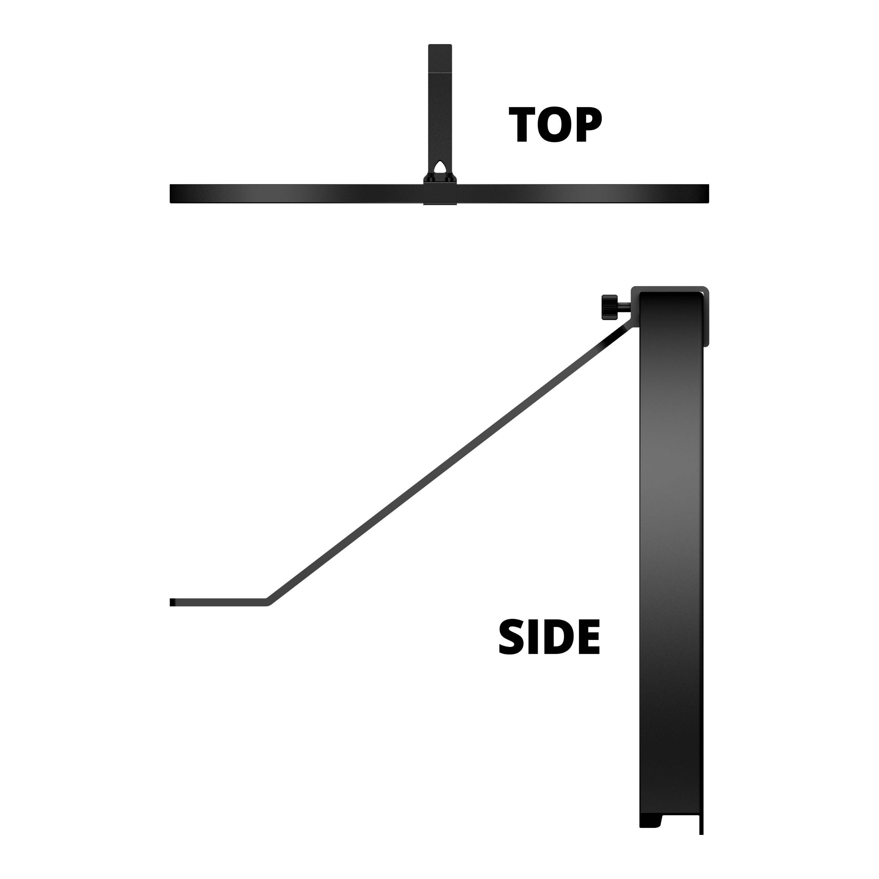 Mission Torus 120 LED-verlichtingssysteem - Zwart Abgebildet ist das Mission Torus 120 LED Beleuchtungssystem in Schwarz. Das System eignet sich zur optimalen Beleuchtung für Dartboards.