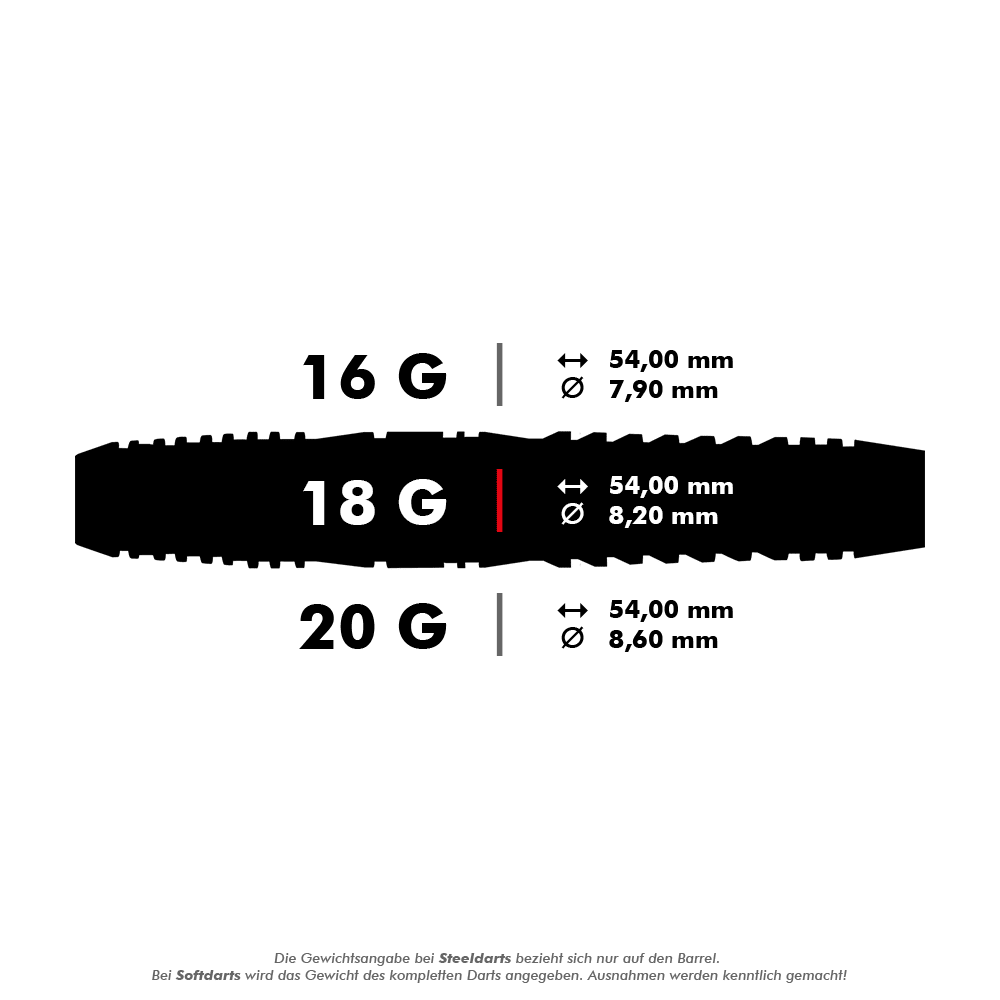 Harrows Fire High Grade Alloy Softdarts