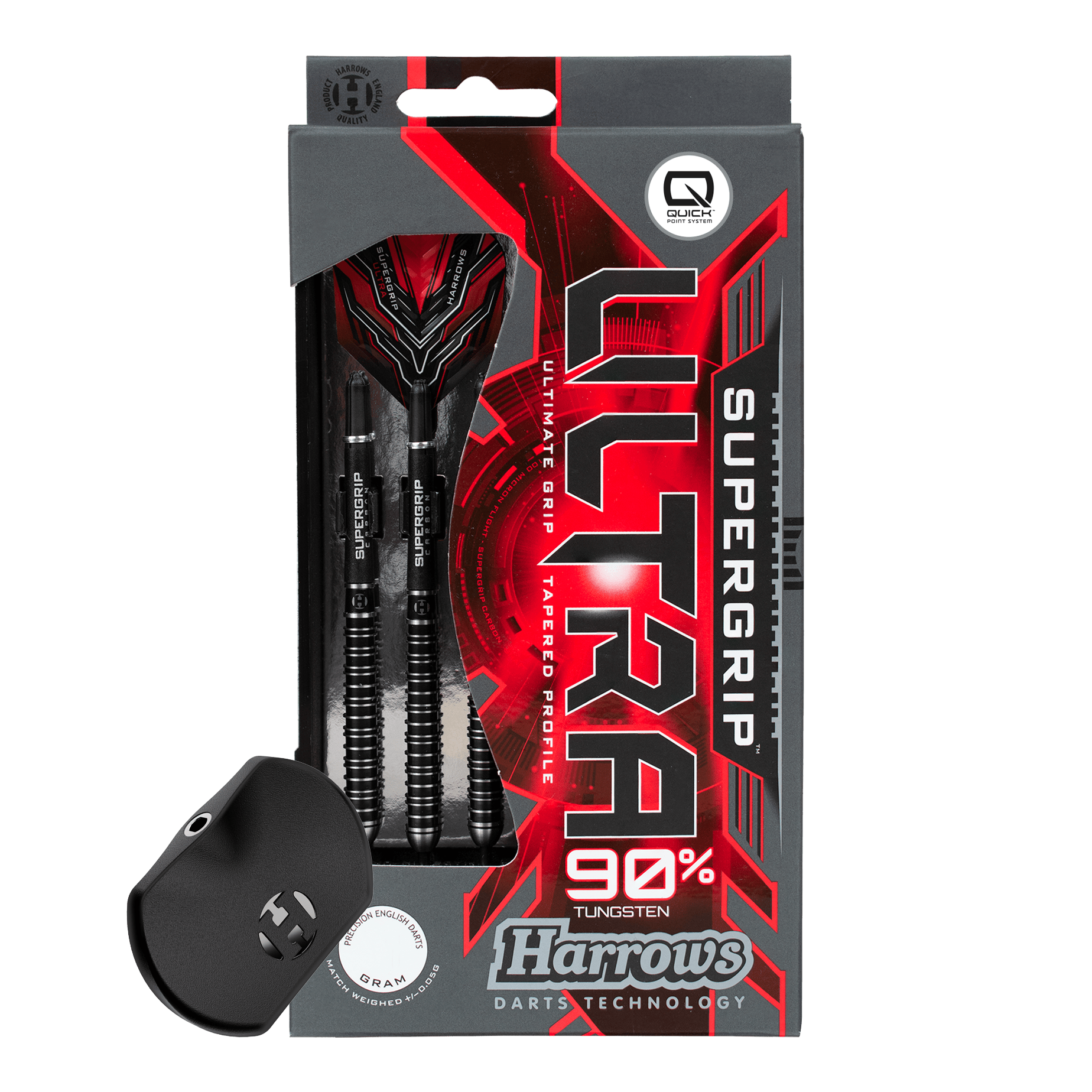 Harrows Supergrip Ultra Quick Point stalen dartpijlen Harrows Supergrip Ultra Quick Point stalen dartpijlen