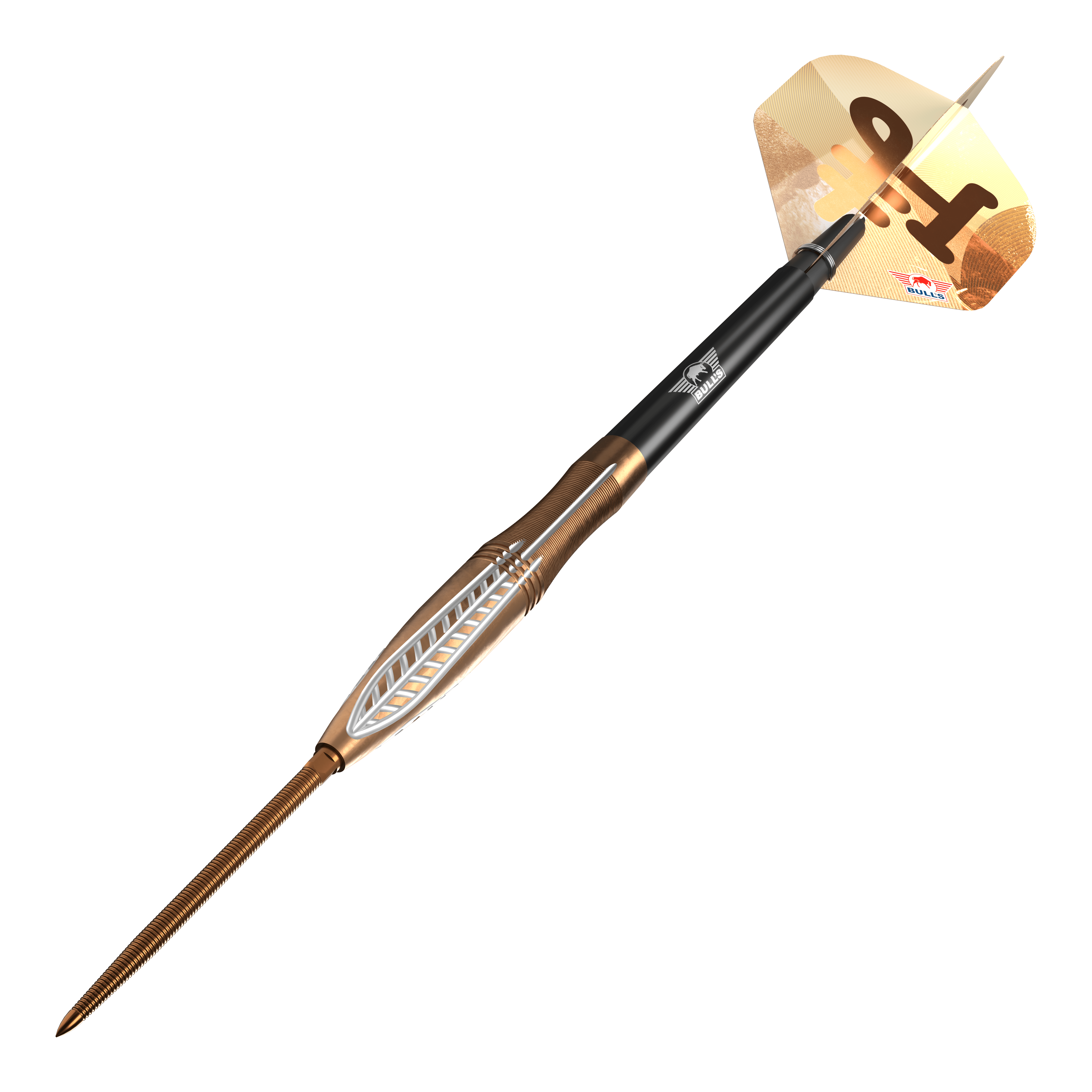 Bulls NL Bronzo Flux Convertible Point stalen dartpijlen Bulls NL Bronzo Flux Convertible Point stalen dartpijlen
