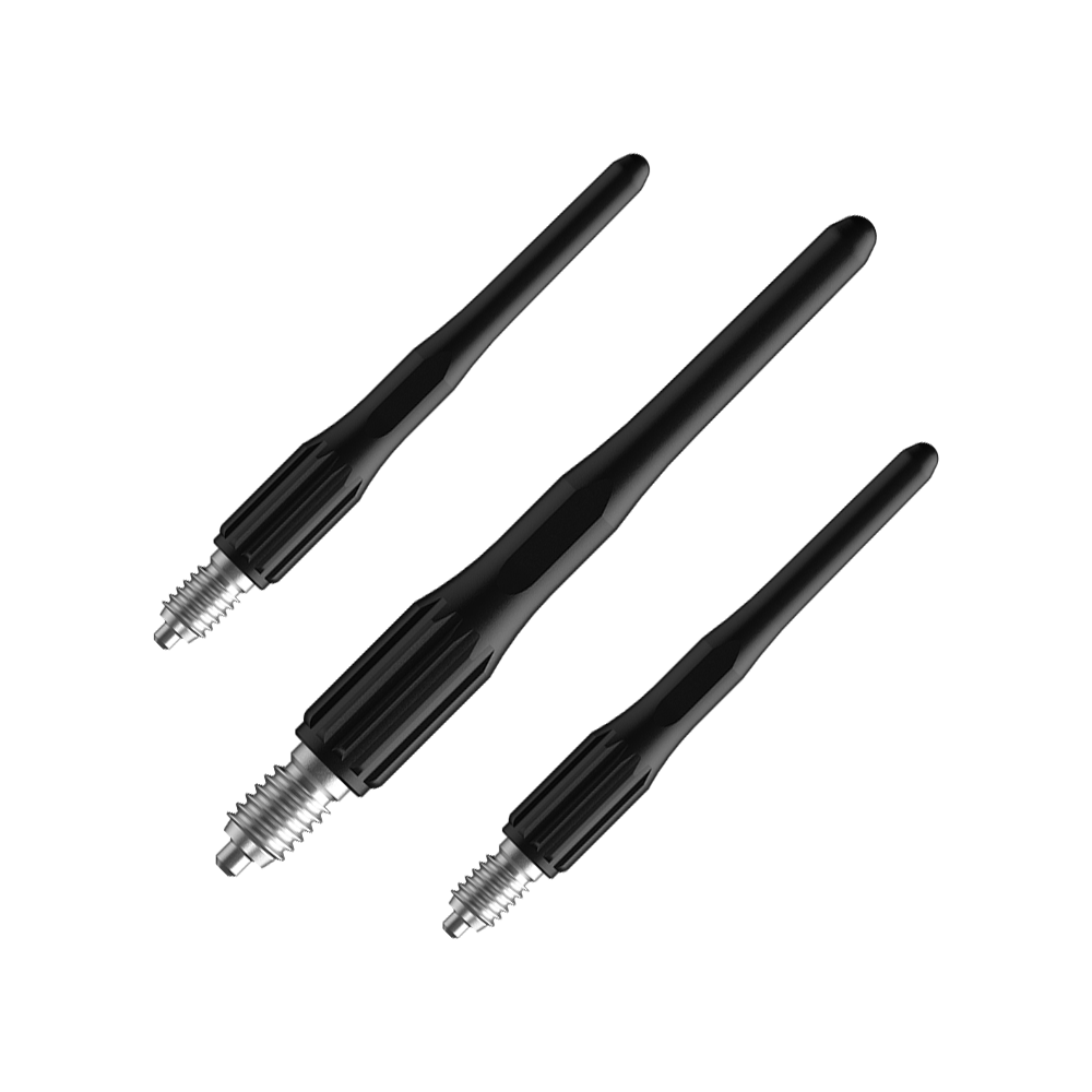 Bulls NL Convertible Point Soft Dart Tips - Pak van 15 - Zwart Bulls NL Convertible Point Soft Dart Tips - Pak van 15 - Zwart