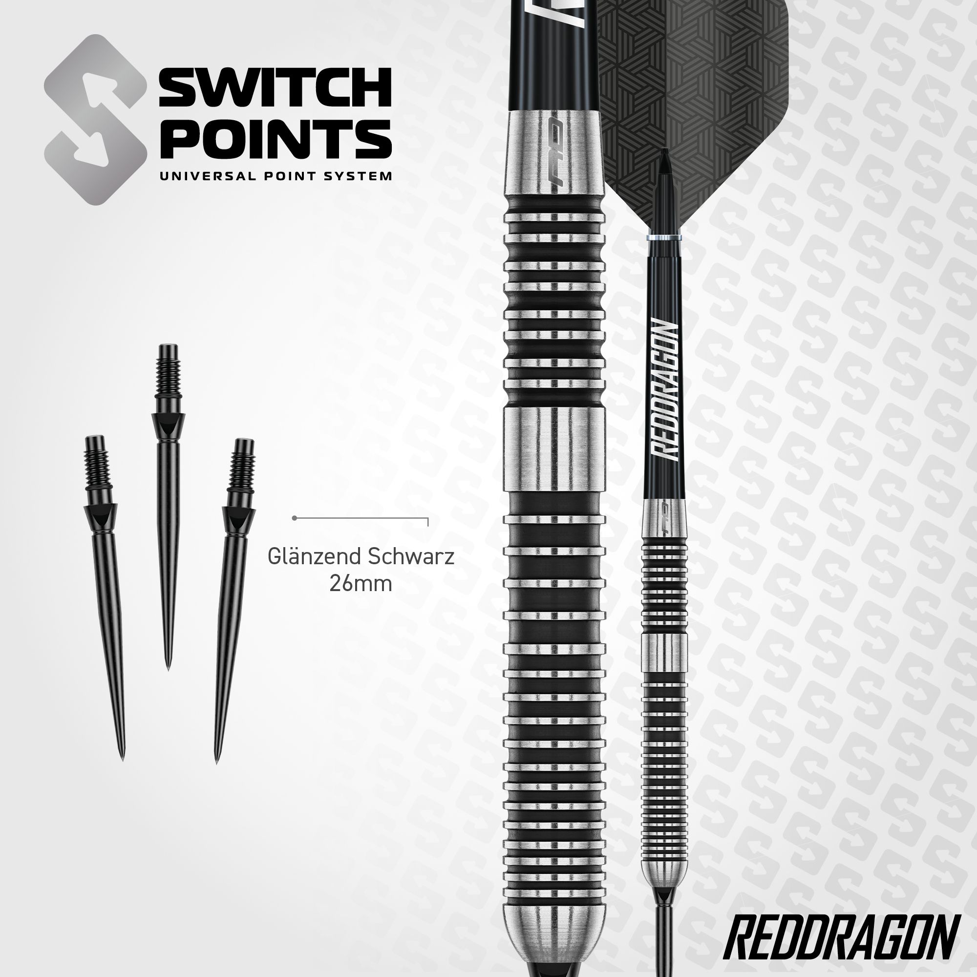 Red Dragon Pegasus Switch Point Stalen Darts Die Red Dragon Pegasus Switch Point Steeldarts sind moderne Dartpfeile. Sie eignen sich ideal für anspruchsvolle Dartspieler.