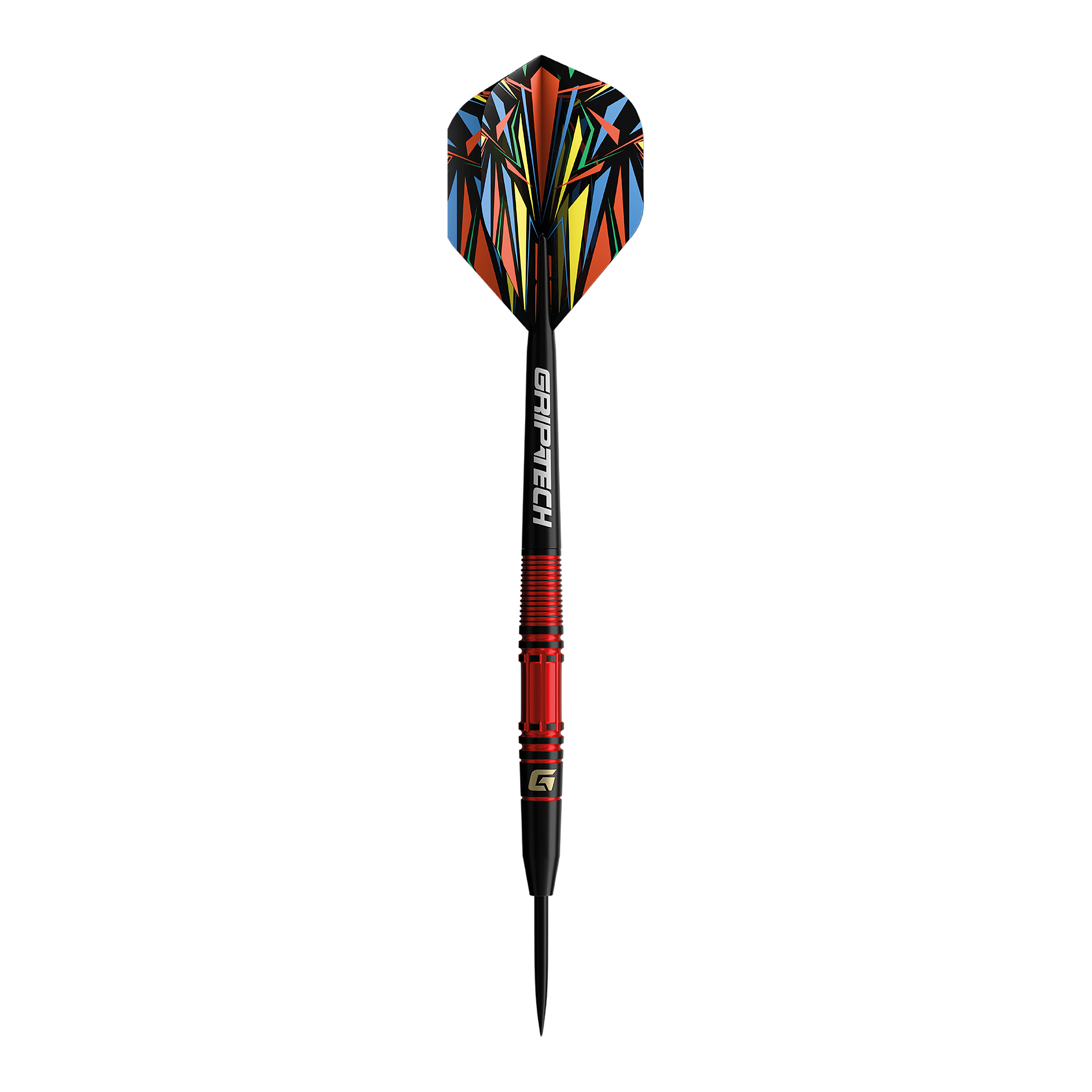 GOAT Atleet Rode Wolfraam Stalen Darts Abgebildet ist das Produkt GOAT Athlete Red Tungsten Steeldarts. Die Darts haben ein auffälliges rotes Design.