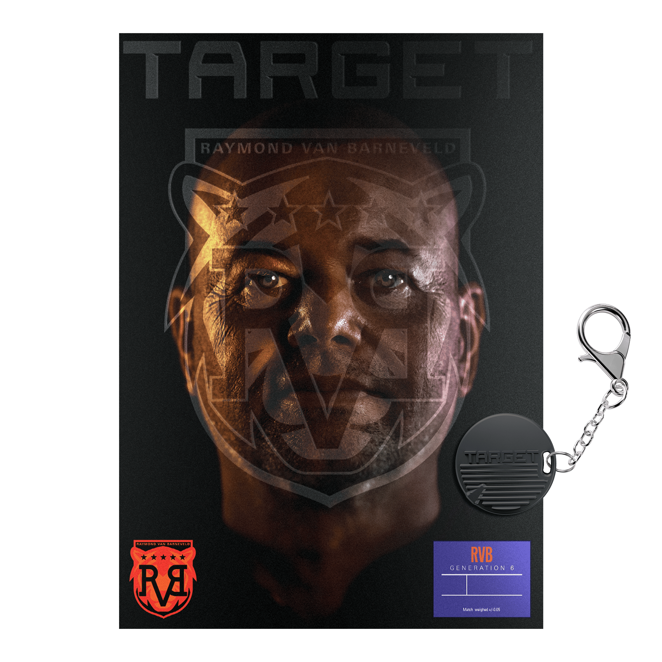 Target Raymond Van Barneveld GEN6 Swiss Point stalen darts Das Bild zeigt die Target Raymond Van Barneveld GEN6 Swiss Point Steeldarts. Sie sind für Turnierspieler geeignet und zeichnen sich durch ihr besonderes Design aus.