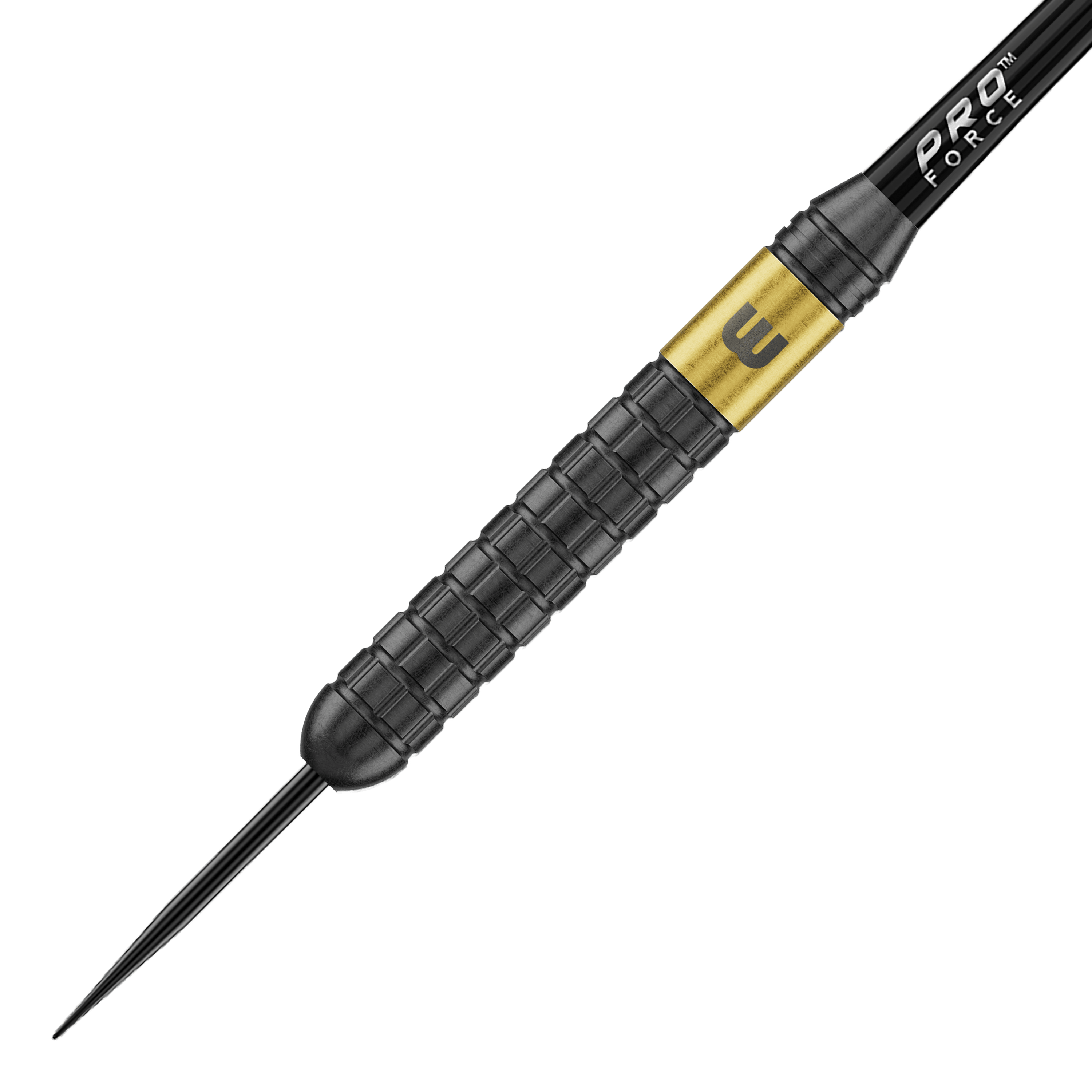 Winmau Gian Van Veen Core Messing Steeldarts - 21g Winmau Gian Van Veen Core Brass Steeldarts mit 21 Gramm werden dargestellt. Die Dartpfeile sind ordentlich angeordnet.