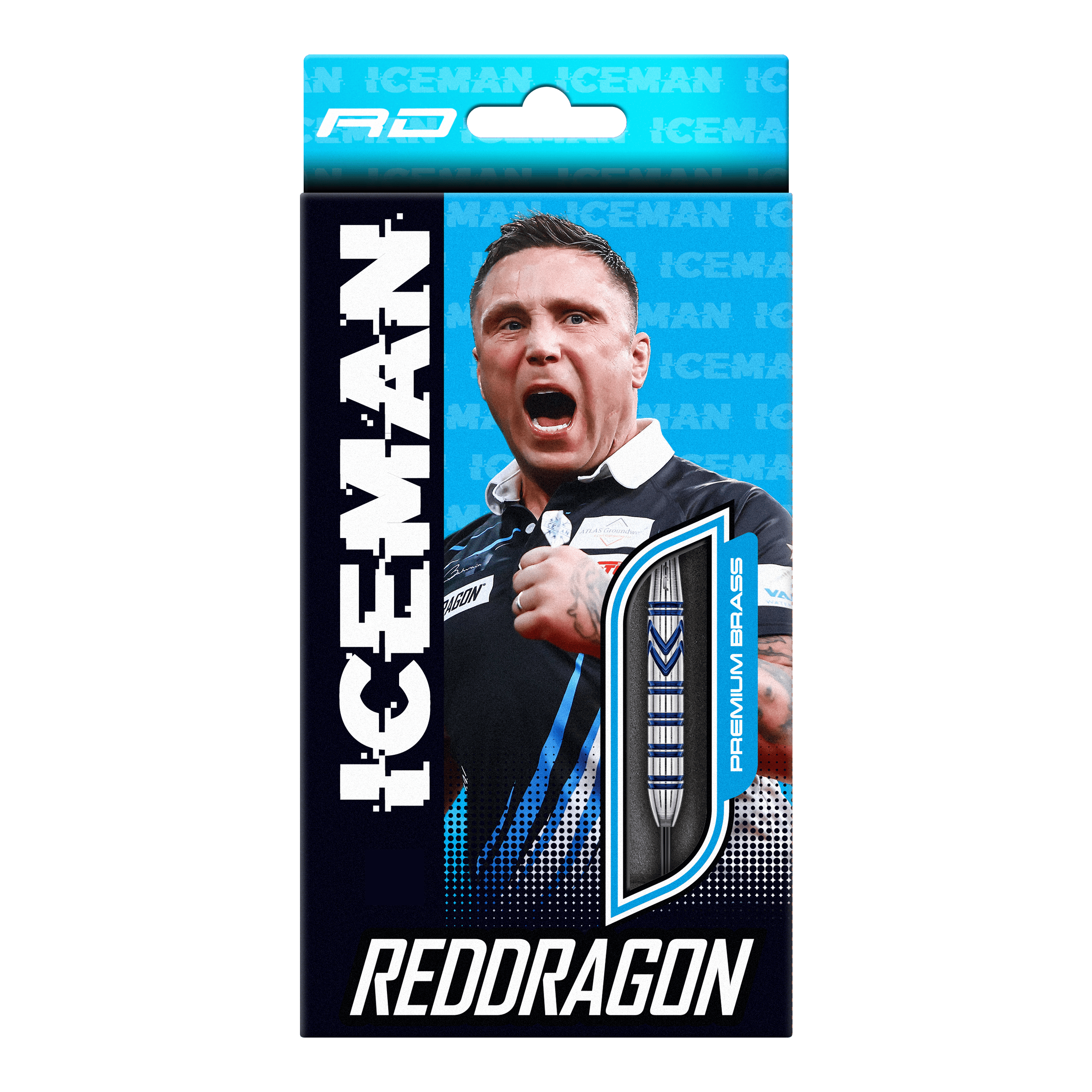 Red Dragon Gerwyn Prijs Messing Stalen Darten - 21 g Dies ist ein Bild der Red Dragon Gerwyn Price Brass Steeldarts - 21 g. Das Produkt besteht aus Messing und ist für Steeldart-Spiele geeignet.