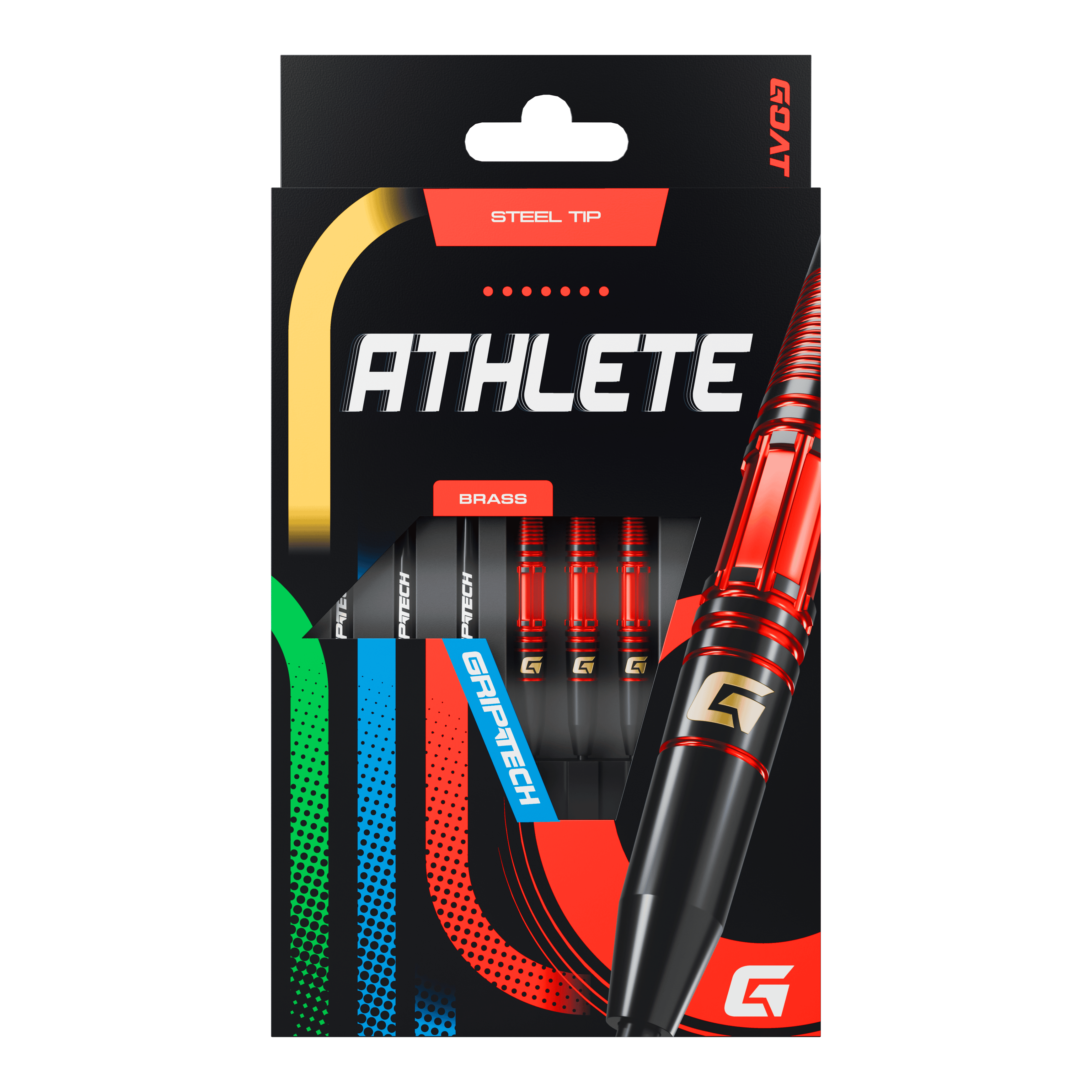 GEIT Atleet Rood Messing Steeldarts - 11g