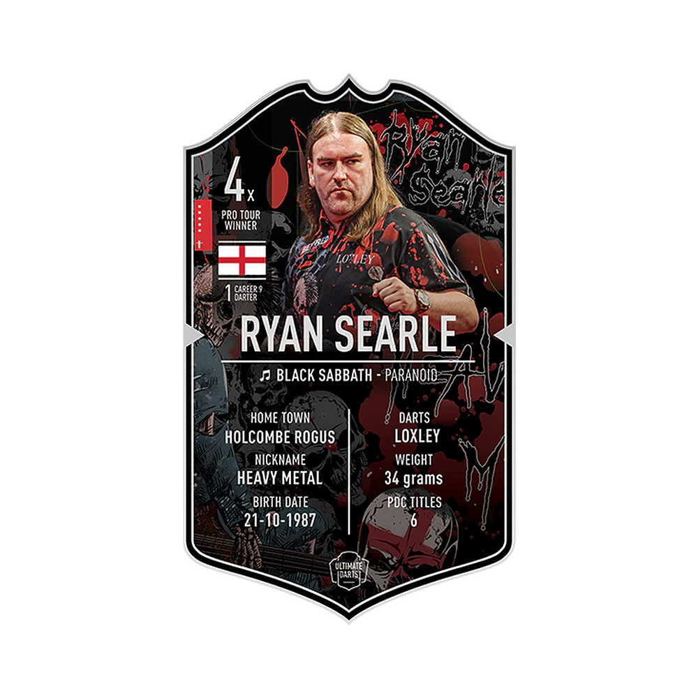 Ultieme dartskaart - Ryan Searle