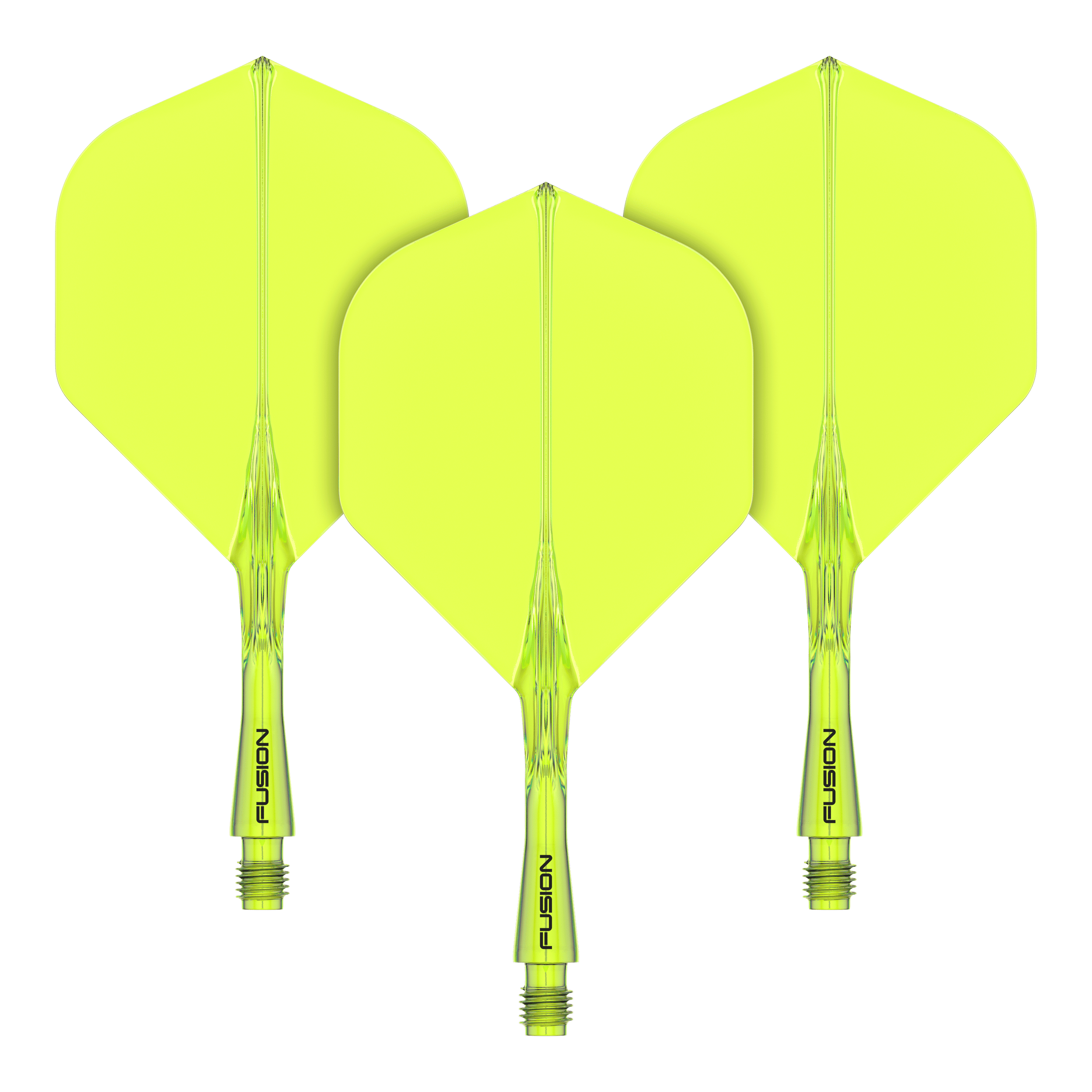 Winmau Fusion Flight Shaft System Standaard Geel
