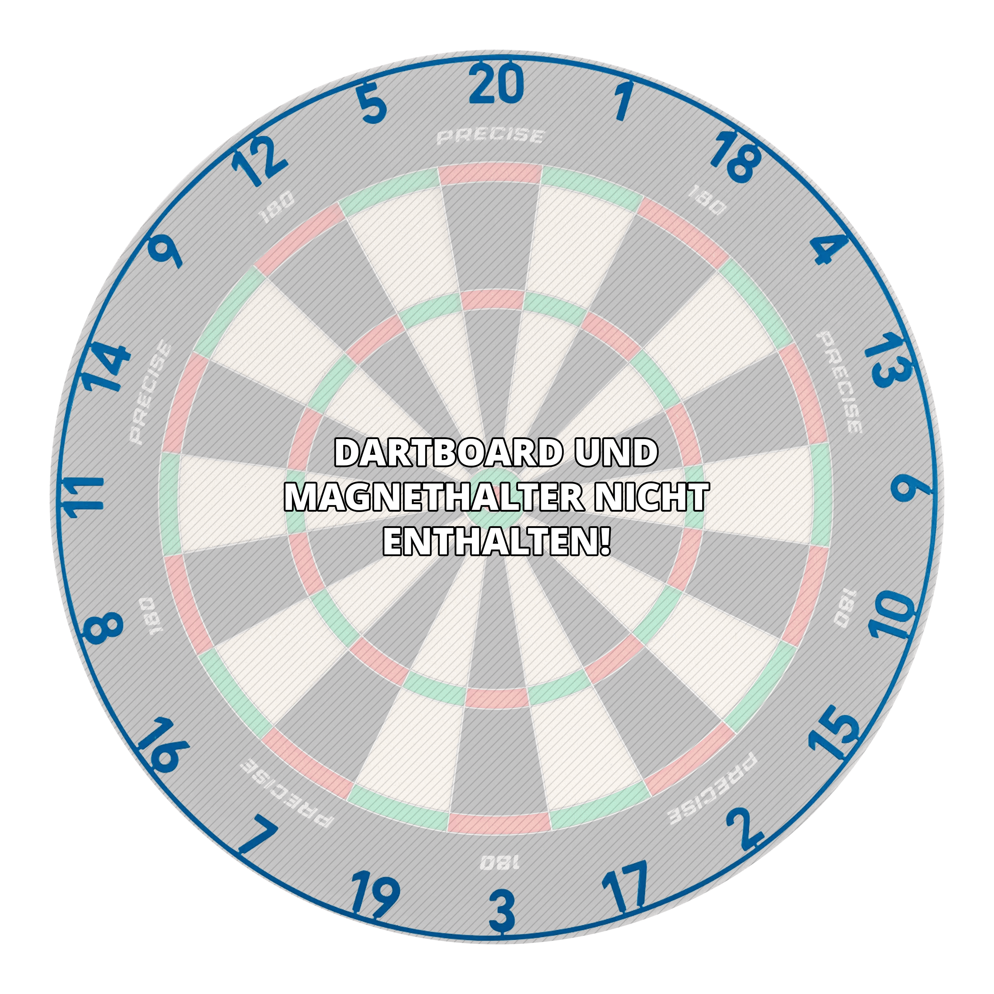 Precieze 180 OnePiece Lasercut Nummerring Das Bild zeigt ONE1090_Precise180_OnePiece_Lasercut_Zahlenring_ArcticBlue_2. Die Abbildung dient zur Veranschaulichung dieses Produkts oder Dateinamens.
