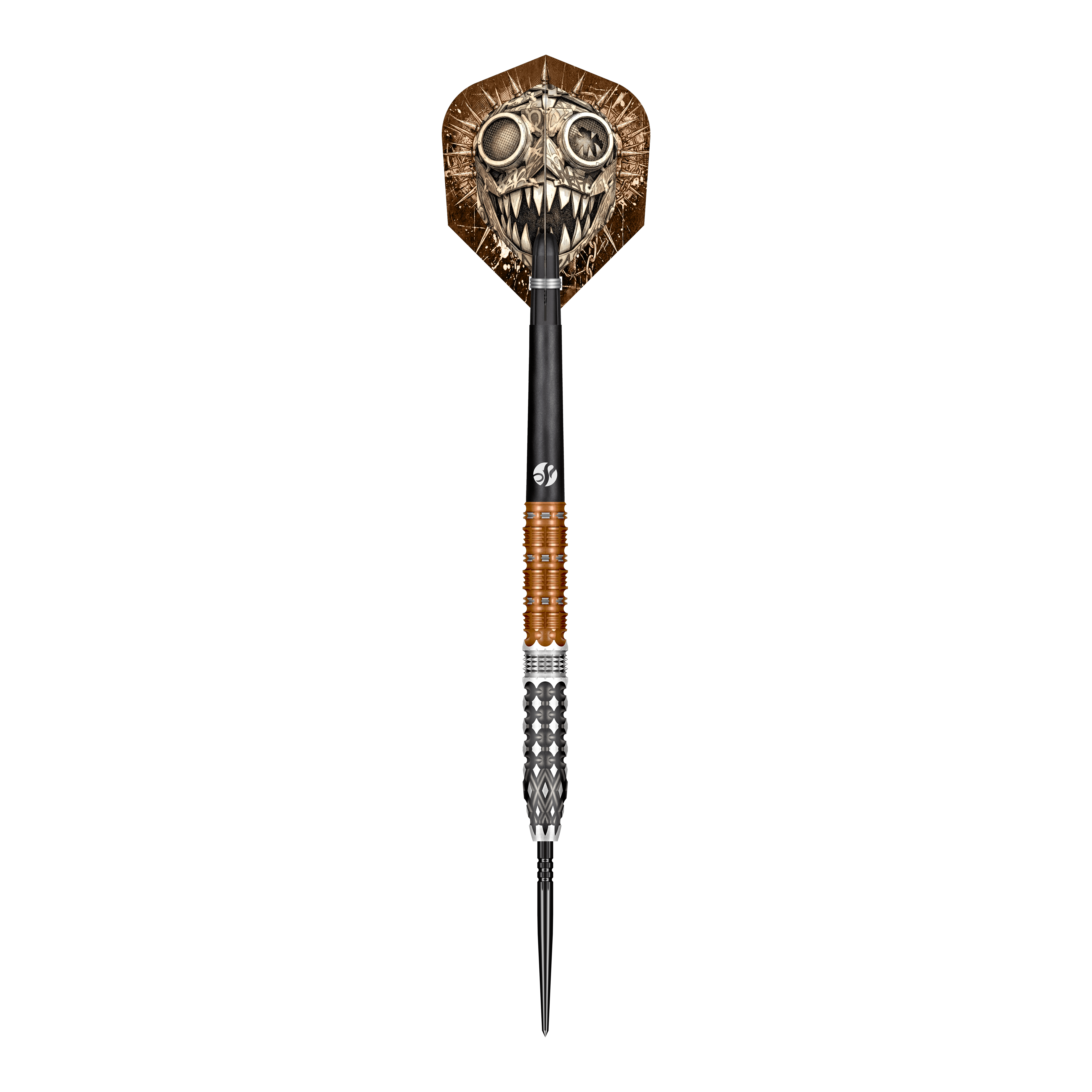 Shot Gnarly Gnasha Turbo Point stalen dartpijlen - 23 g Hier sieht man den Shot Gnarly Gnasha Turbo Point Steeldart mit 23g aus einer anderen Perspektive. Das Produkt überzeugt durch seine hochwertige Verarbeitung.