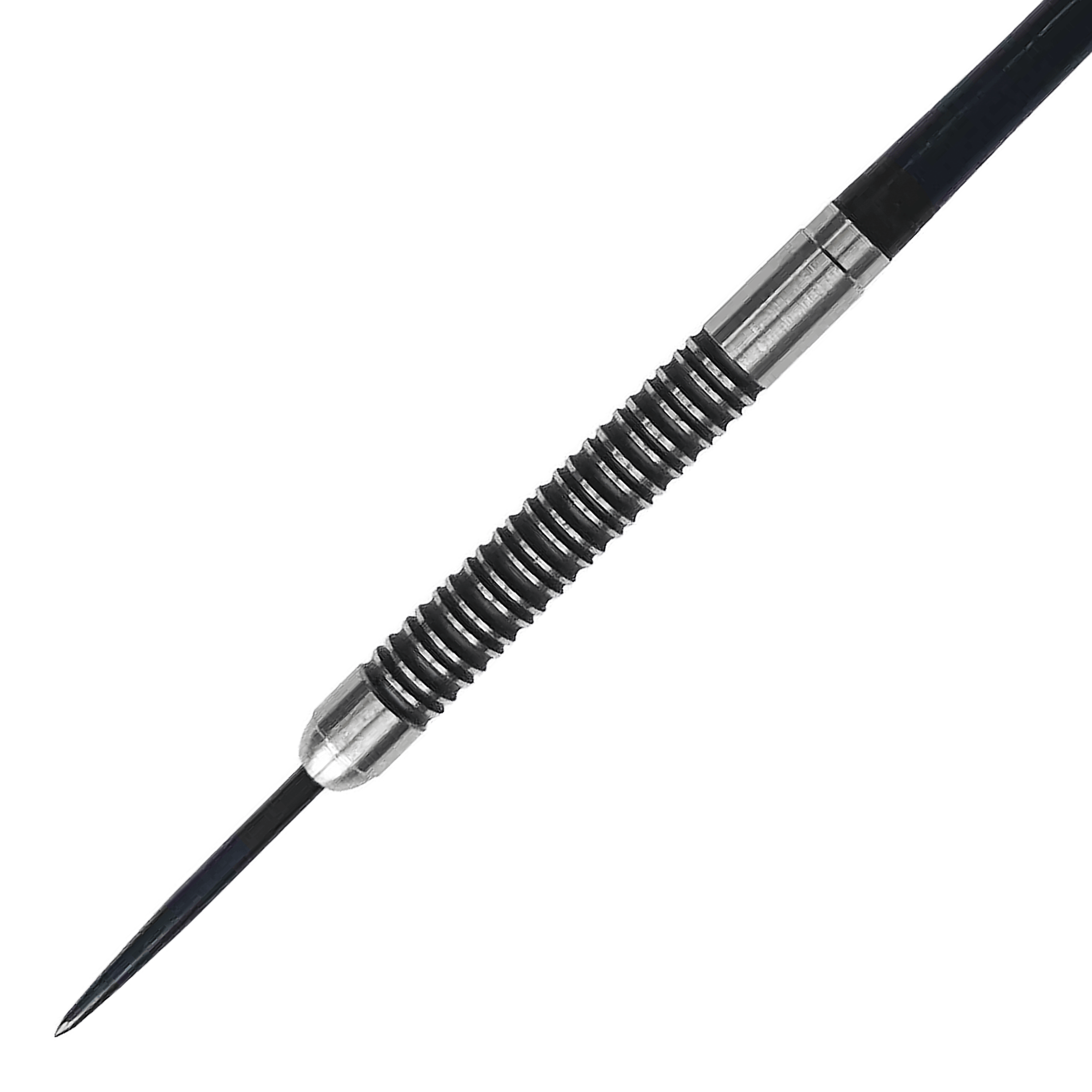 McDart Super Grip Steel Darts McDart Super Grip Steeldarts liegen nebeneinander auf einer weißen Fläche. Das Bild zeigt das detailreiche Design der Dartpfeile.