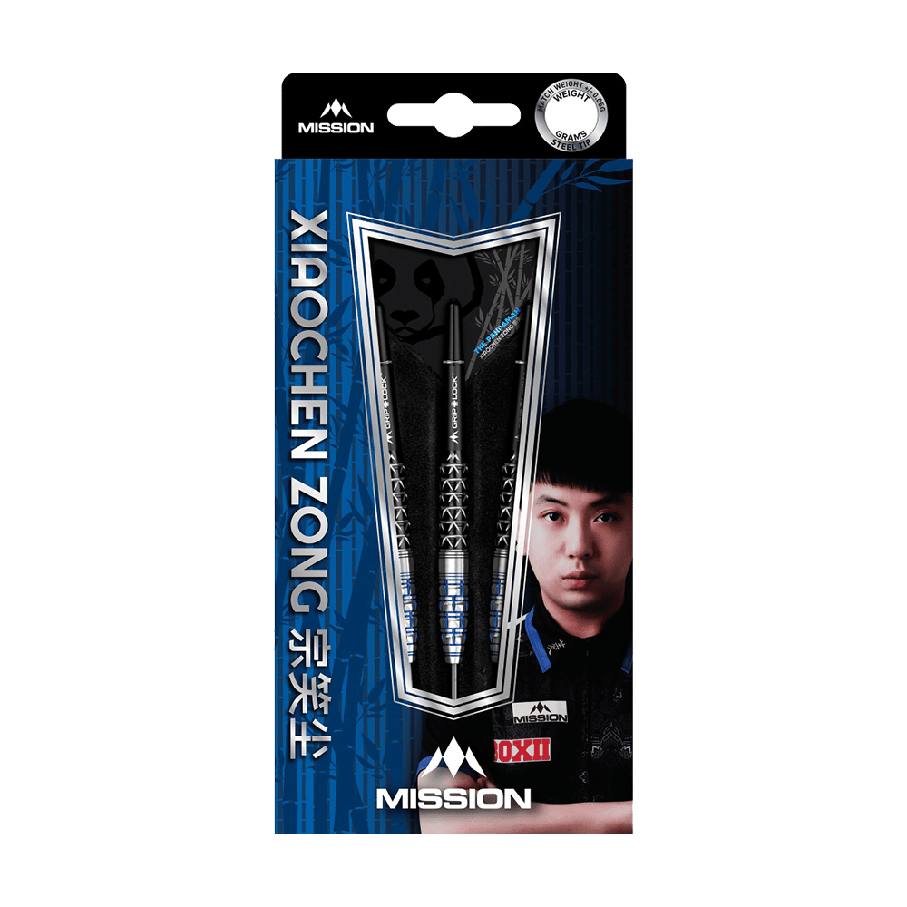 Mission Xiaochen Zong Pandaman Steel dartpijlen - 22g
