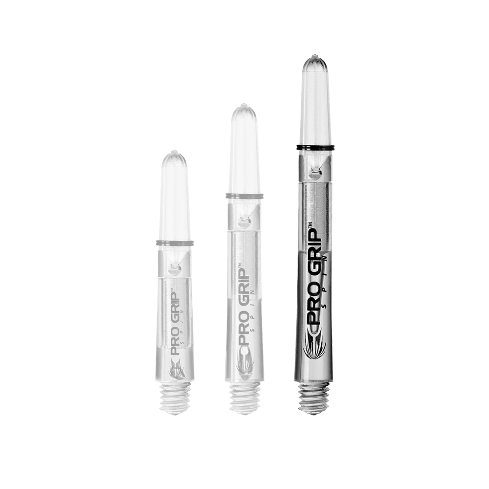 Target Pro Grip Spin Shafts - 3 Sets - Transparant