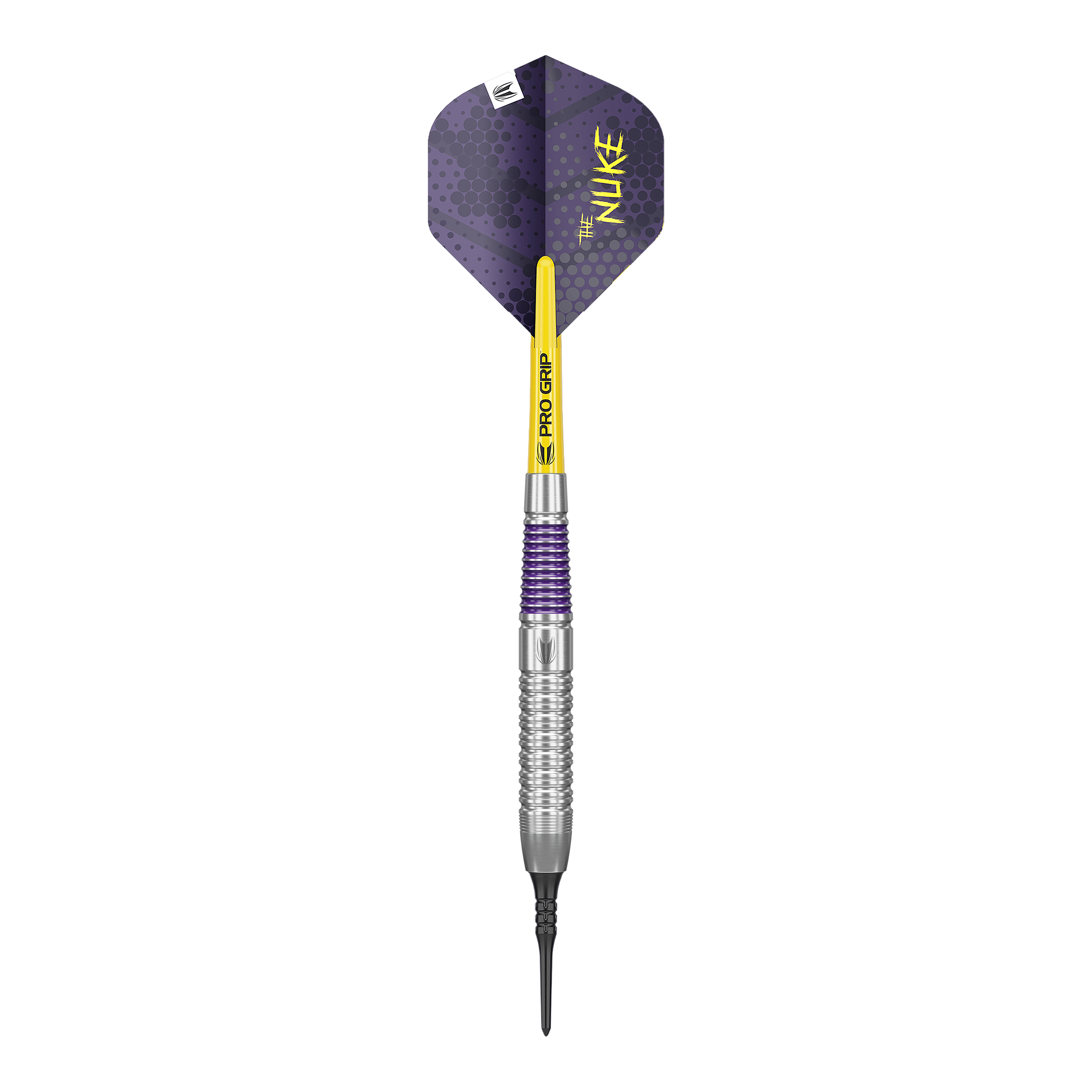Target Luke Littler Brass Soft Darts - 19g Abgebildet ist ein Target Luke Littler Brass Softdarts mit einem Gewicht von 19g. Der Dartpfeil ist speziell für Softdarts konzipiert.