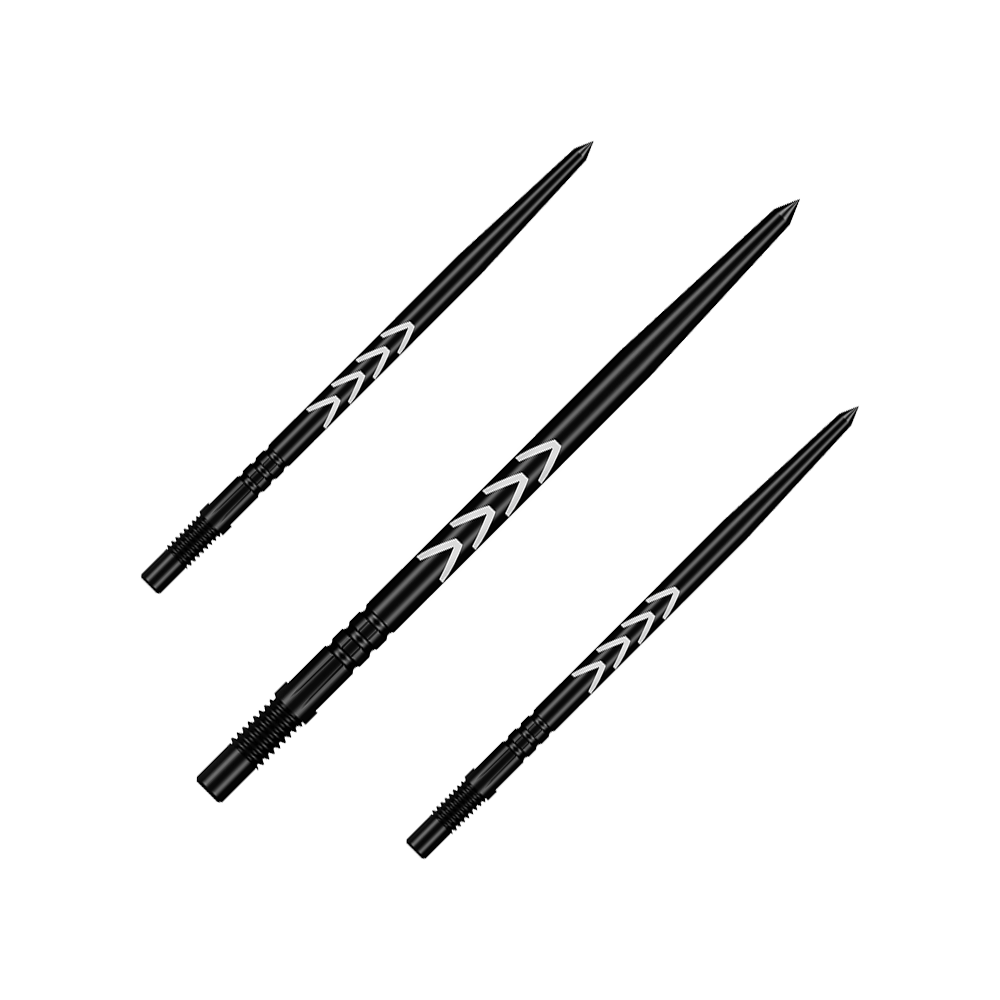 Shot Turbo Points Dart Tips Michael Smith - Zwart Shot Turbo Points Dart Tips Michael Smith - Zwart