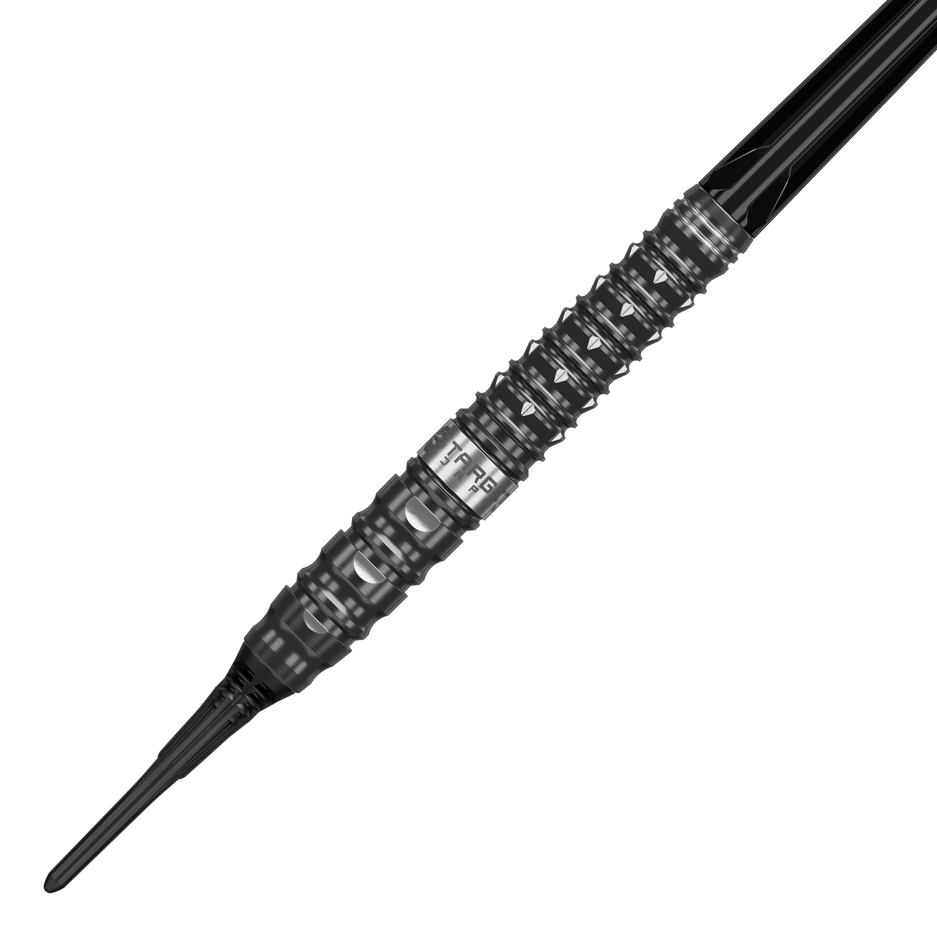 Target Black Marque Eclipse Softdarts - 21g. Detailansicht der hochwertigen Softdarts.