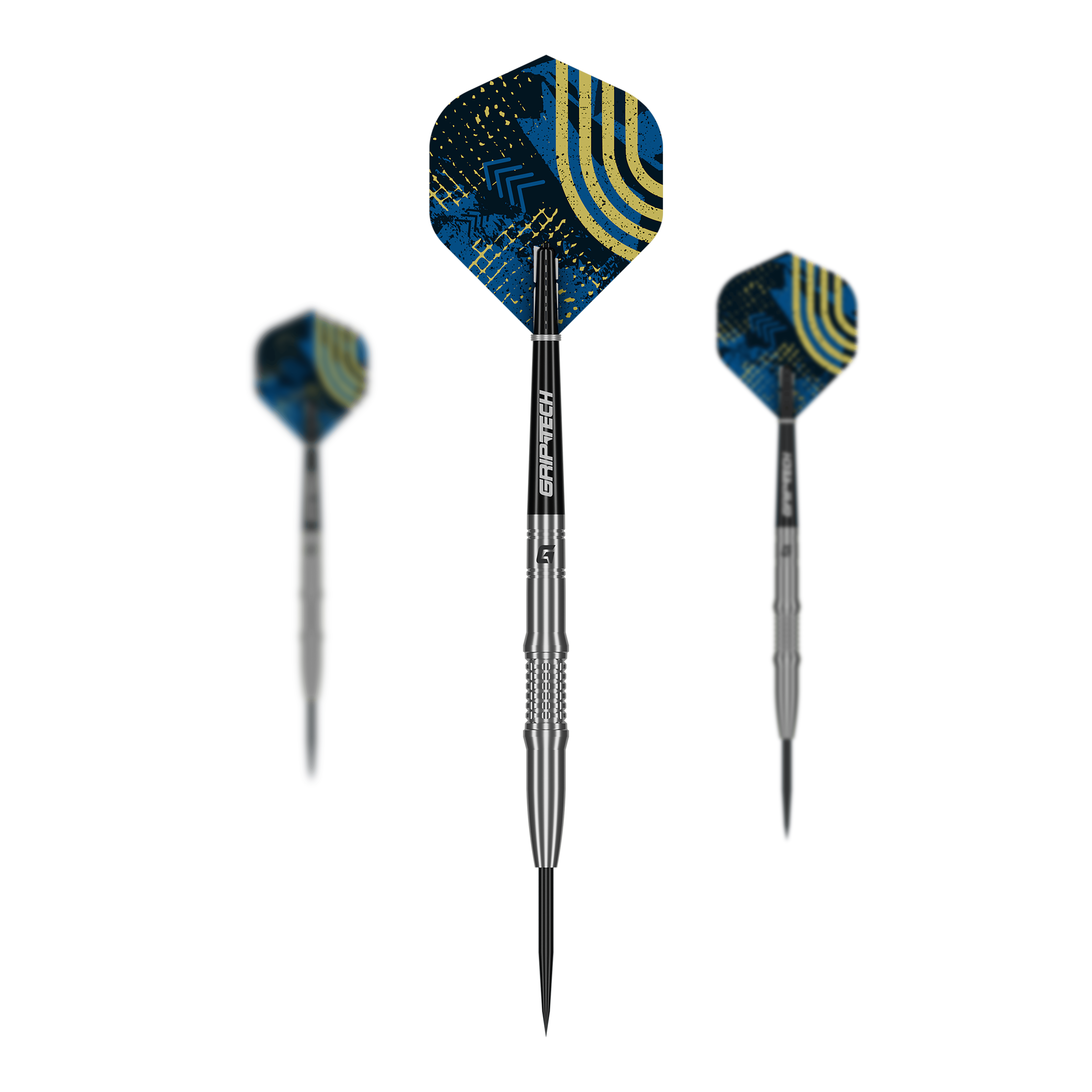 GOAT Javelin stalen dartpijlen Zu sehen ist das Produkt GOAT Javelin Tungsten Steeldarts. Der Dartpfeil besteht aus robustem Tungsten.