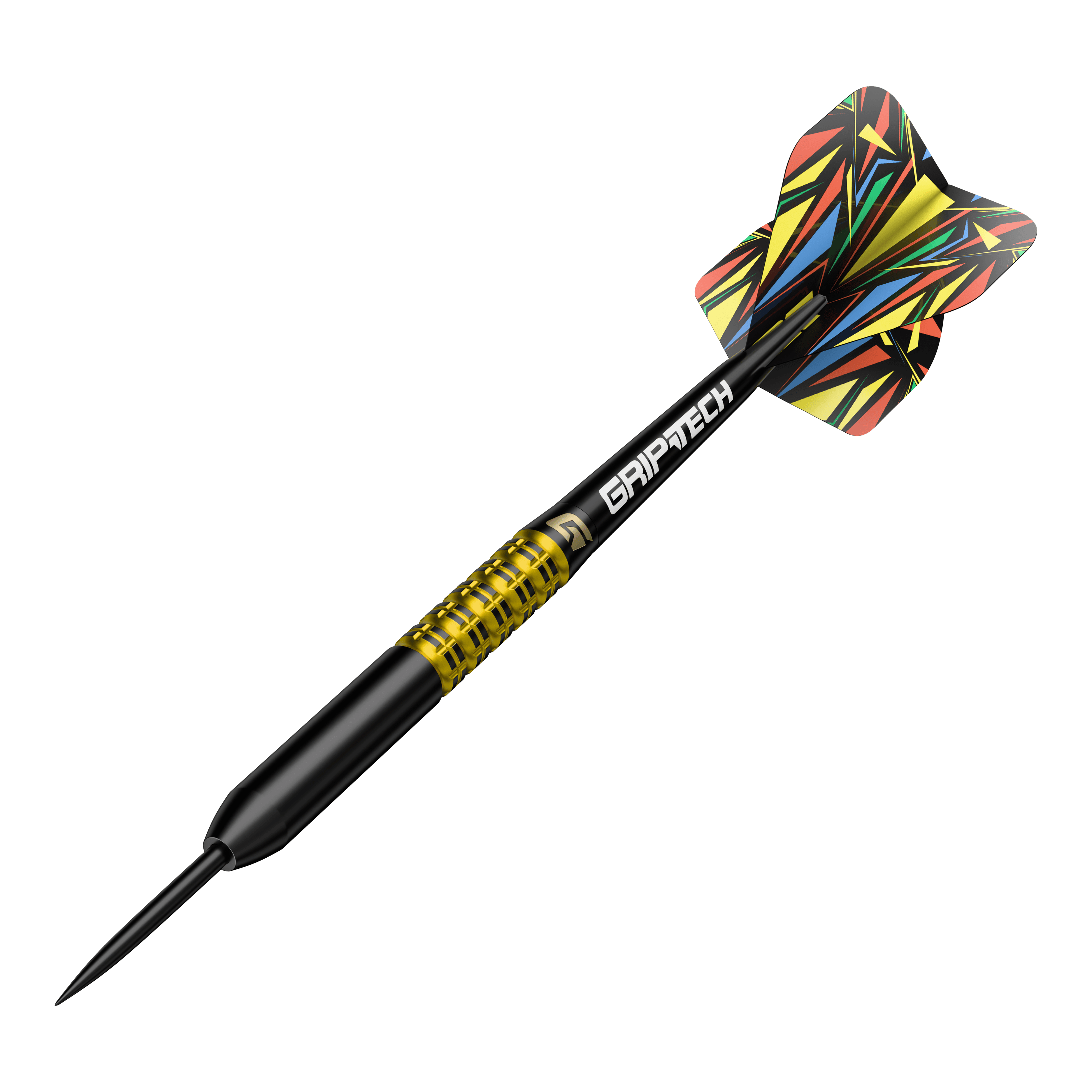 GEIT Atleet Geel Messing Steeldarts - 12g