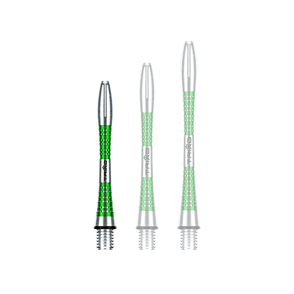 Winmau Triad aluminium schachten - groen