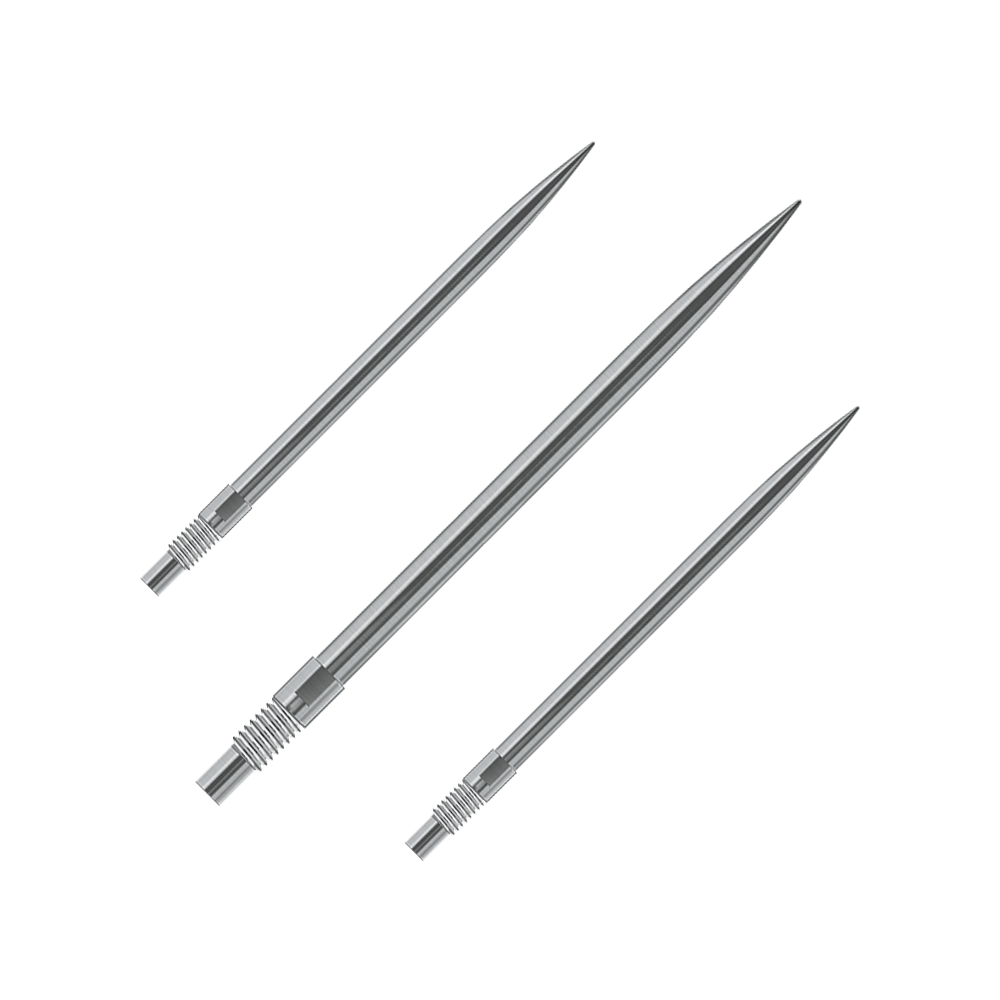 Harrows Quick Point Dartpunten - Zilver Das Bild zeigt vermutlich ein Set silberner Dartspitzen von Harrows, 40mm lang. Der Dateiname lautet 'QP23950_Harrows_QuickPoint_Dartspitzen_Silber_40mm_1Set'.