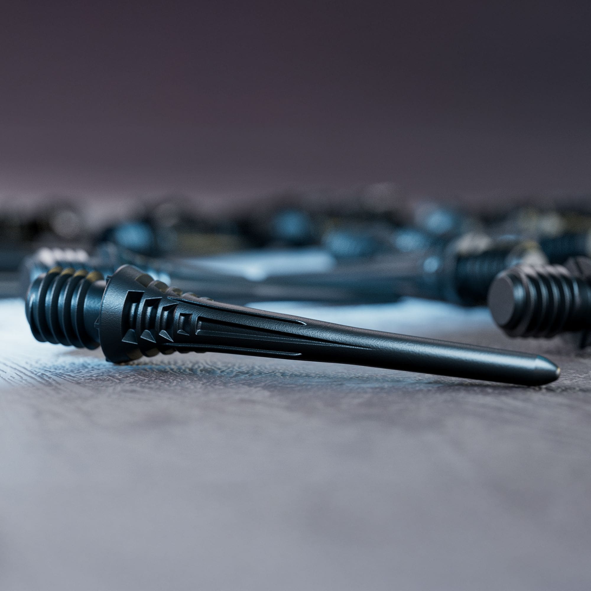 Target Cryo Soft Dart Tips, verpakking van 30 stuks - Zwart Die Abbildung zeigt die Verpackung der Target Cryo Softdartspitzen 30er Pack in Schwarz. Sie eignen sich für elektronische Dartscheiben und garantieren sicheren Halt.