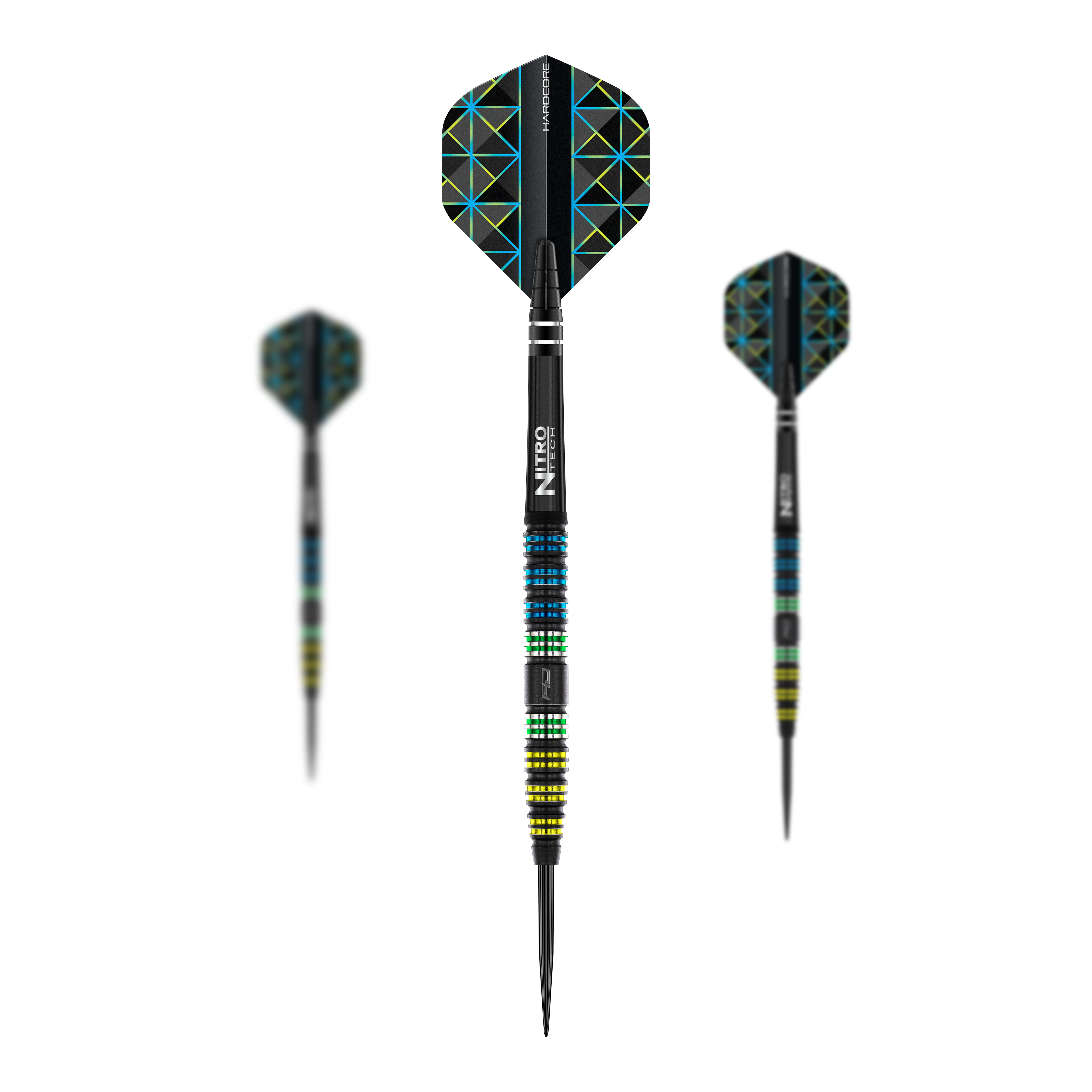 Red Dragon Dragonfly 95 Zwarte Taps Toelopende Stalen Darts