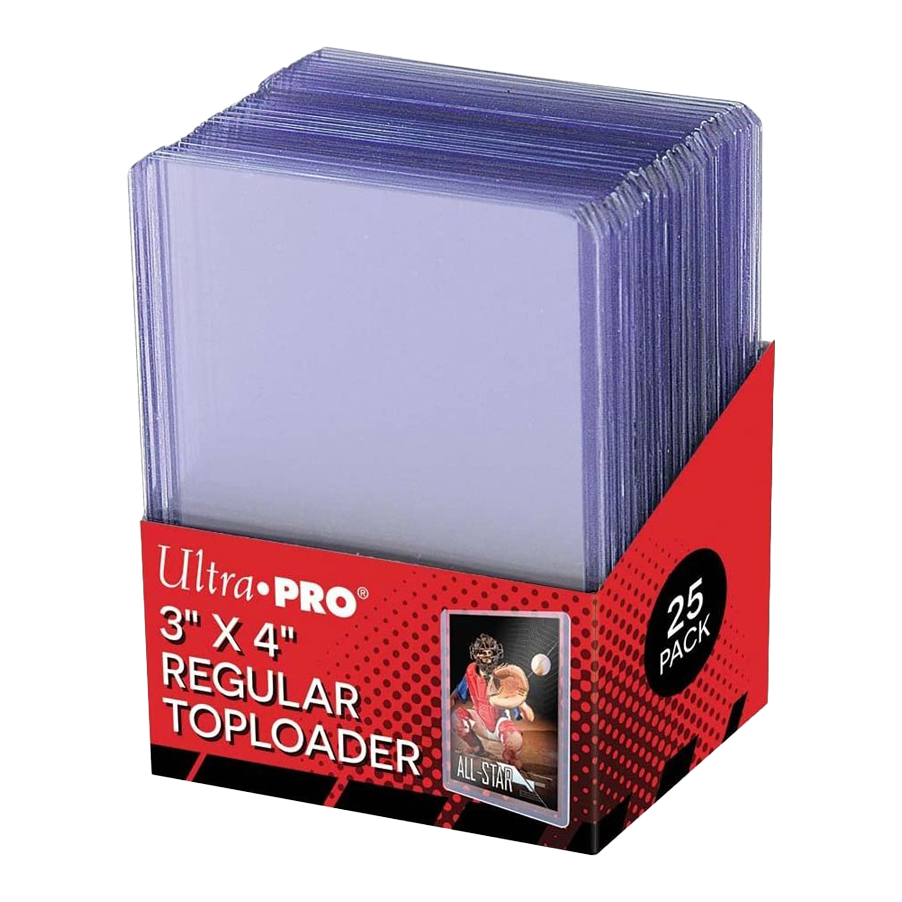 Panini Ultra-Pro Regular Toploader Schutzhüllen (25er Pack)