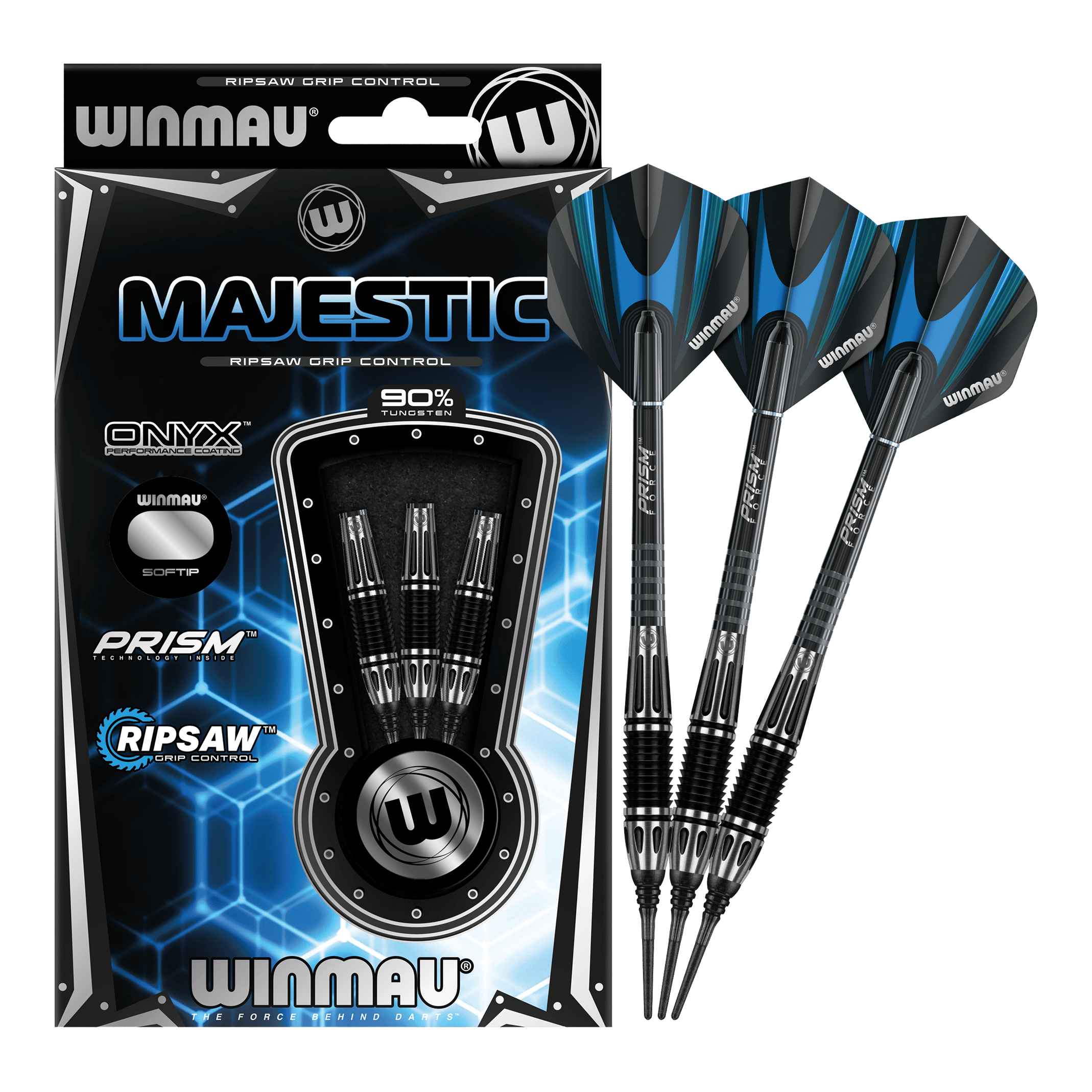 Winmau Majestueuze zachte darts