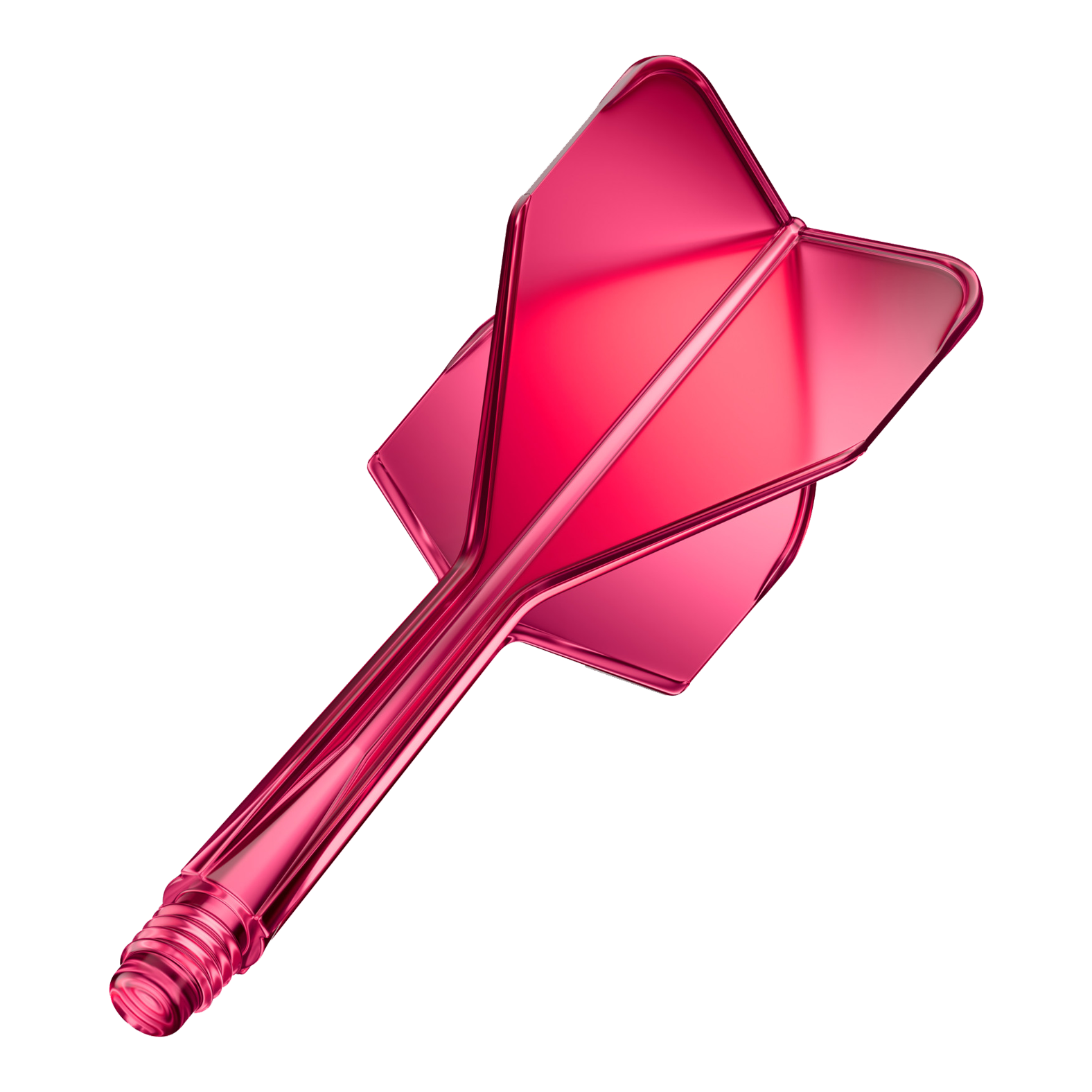 GOAT A1R No6 Flight Shaft System - Neonroze Das Produkt GOAT A1R No6 Flight-Shaft-System in Neon Pink ist abgebildet. Das Dartzubehör besticht durch seine auffällige pinke Farbe.