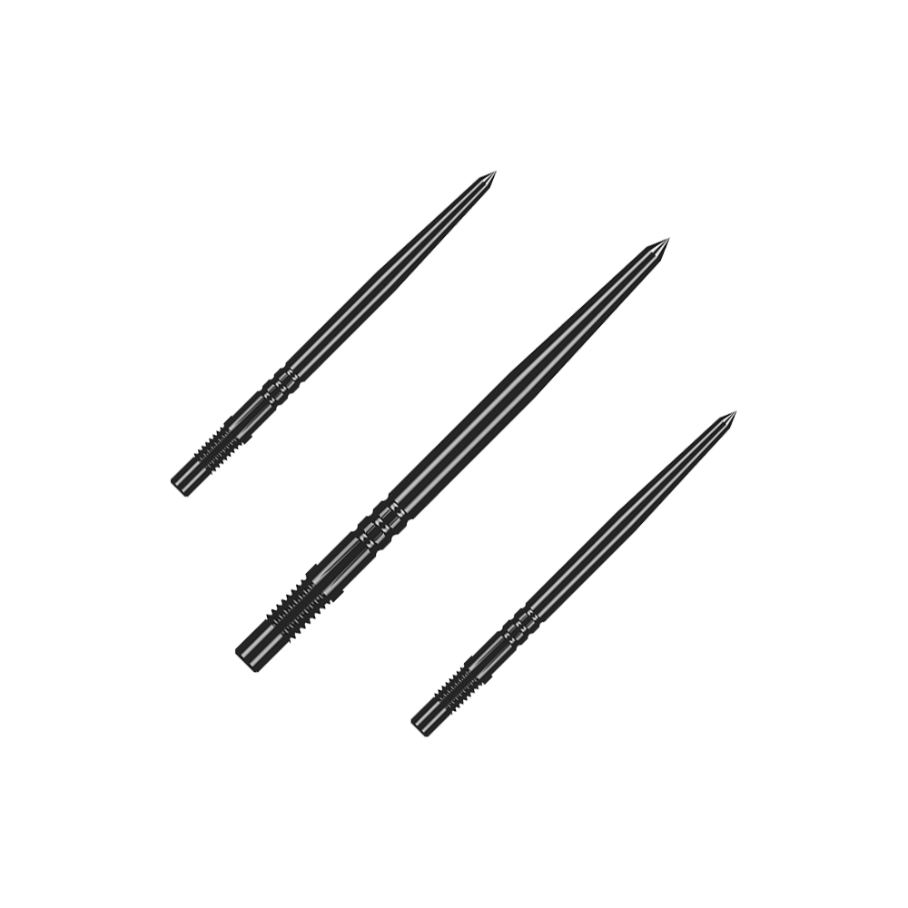 Shot Turbo Point dartpunten - Zwart