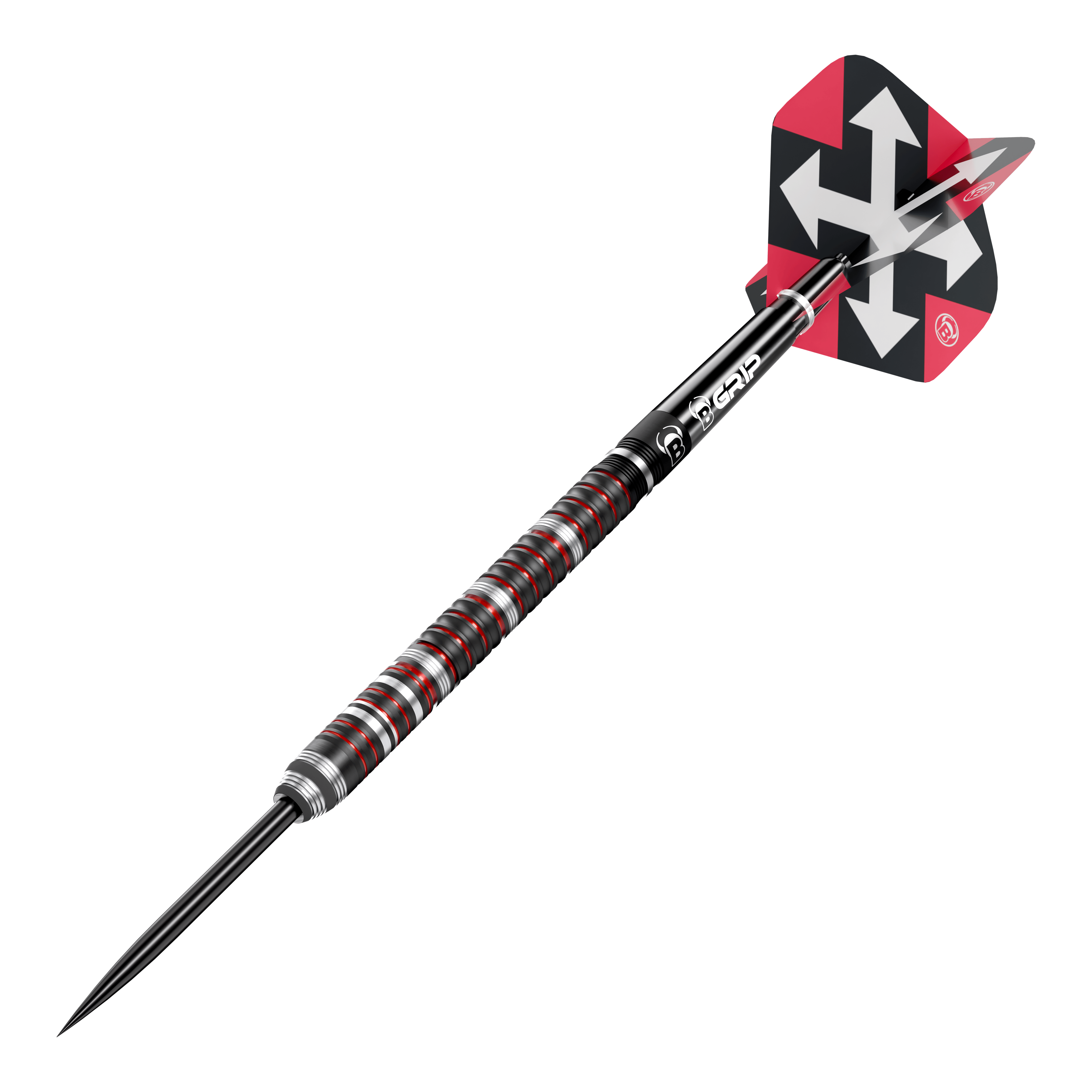 Bulls Sixty S2 stalen dartpijlen Das Bild zeigt die Bulls Sixty S2 Steeldarts. Die Darts sind für präzises Werfen beim Dartspiel entworfen.