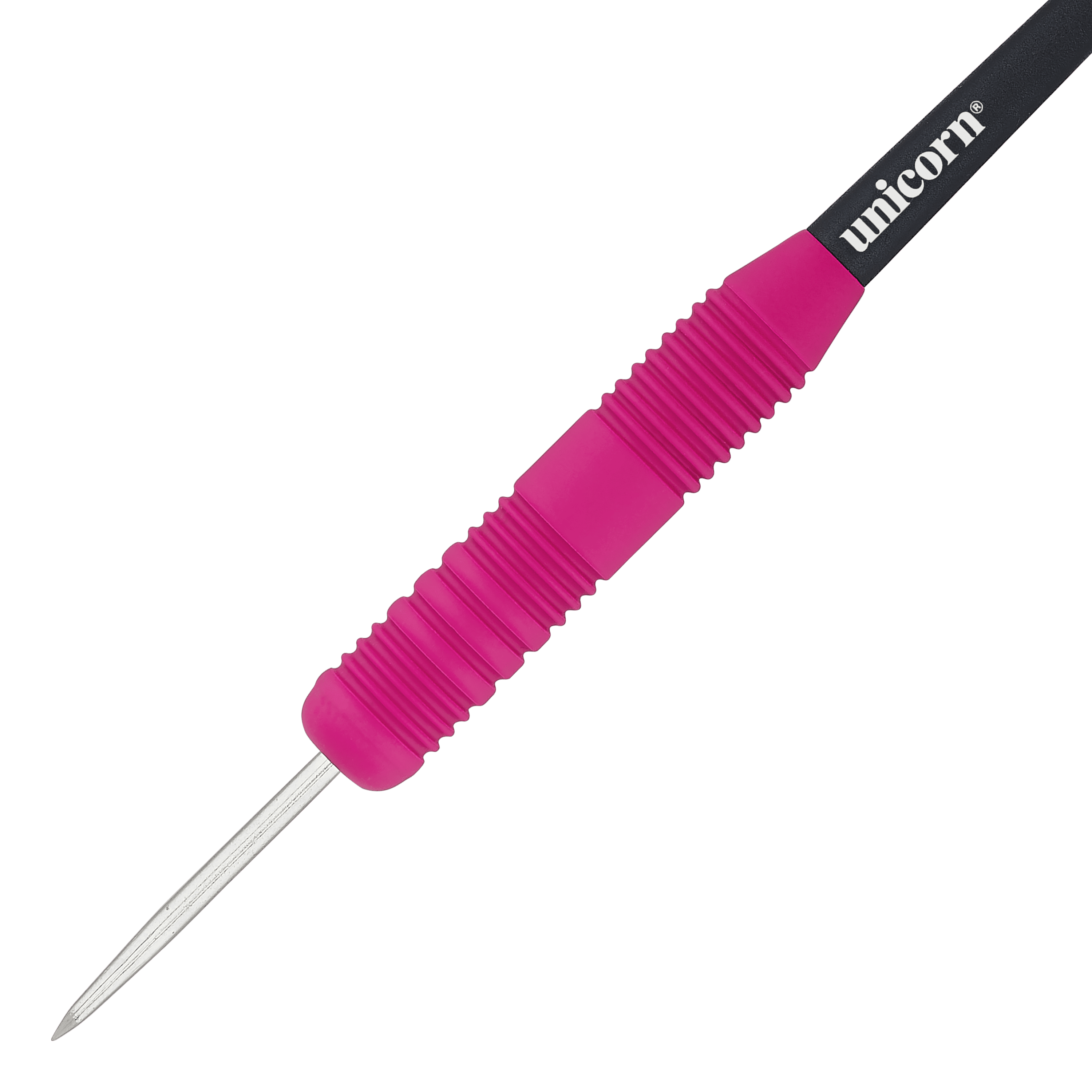 Unicorn Core Plus rubberen roze stalen darts