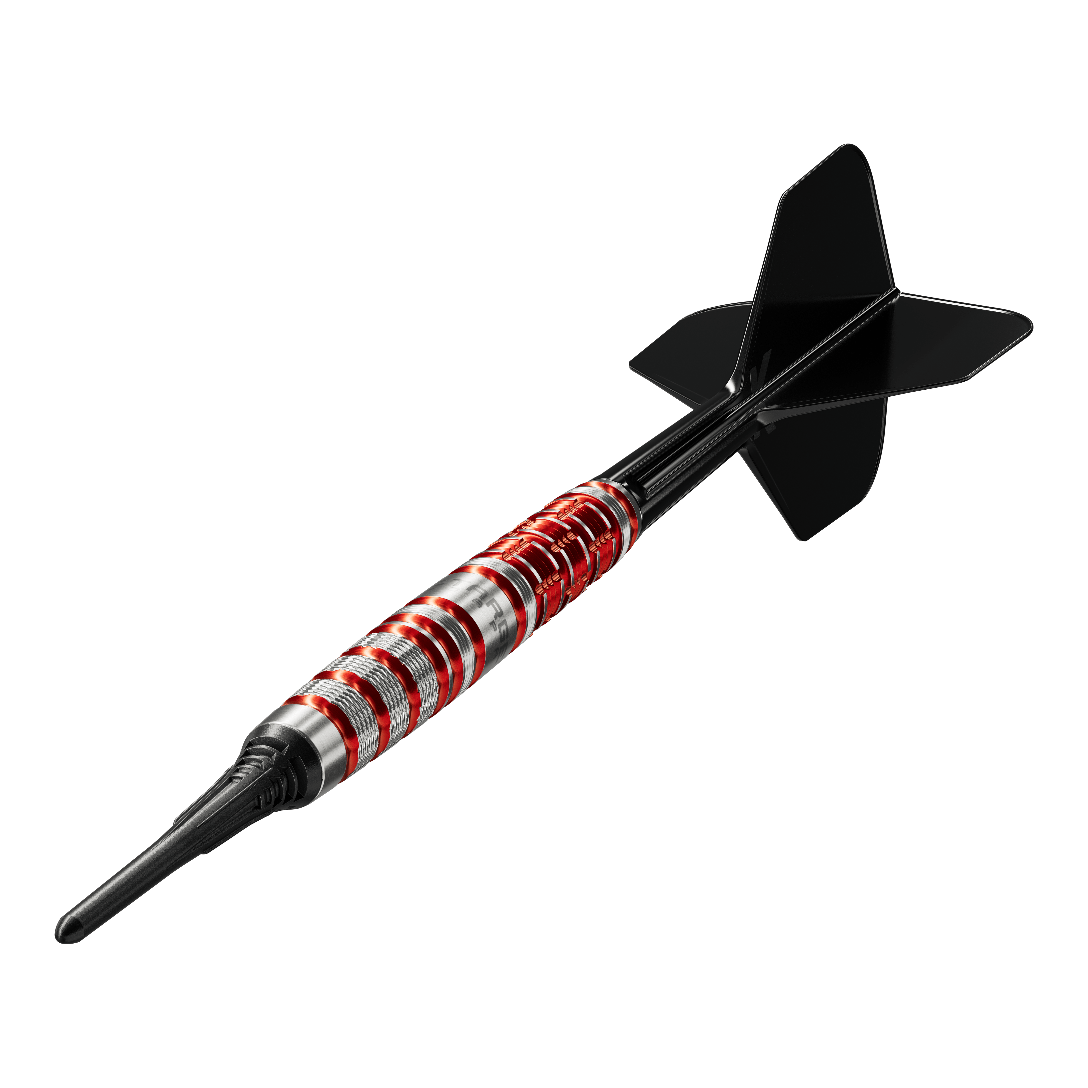 Target Black Marque Spinel Soft Darts - 21,5 g Target Black Marque Spinel Softdarts - 21,5g ist ein Softdart für höchste Ansprüche. Zu sehen ist die charakteristische schwarze Optik mit markantem Spinel Design.