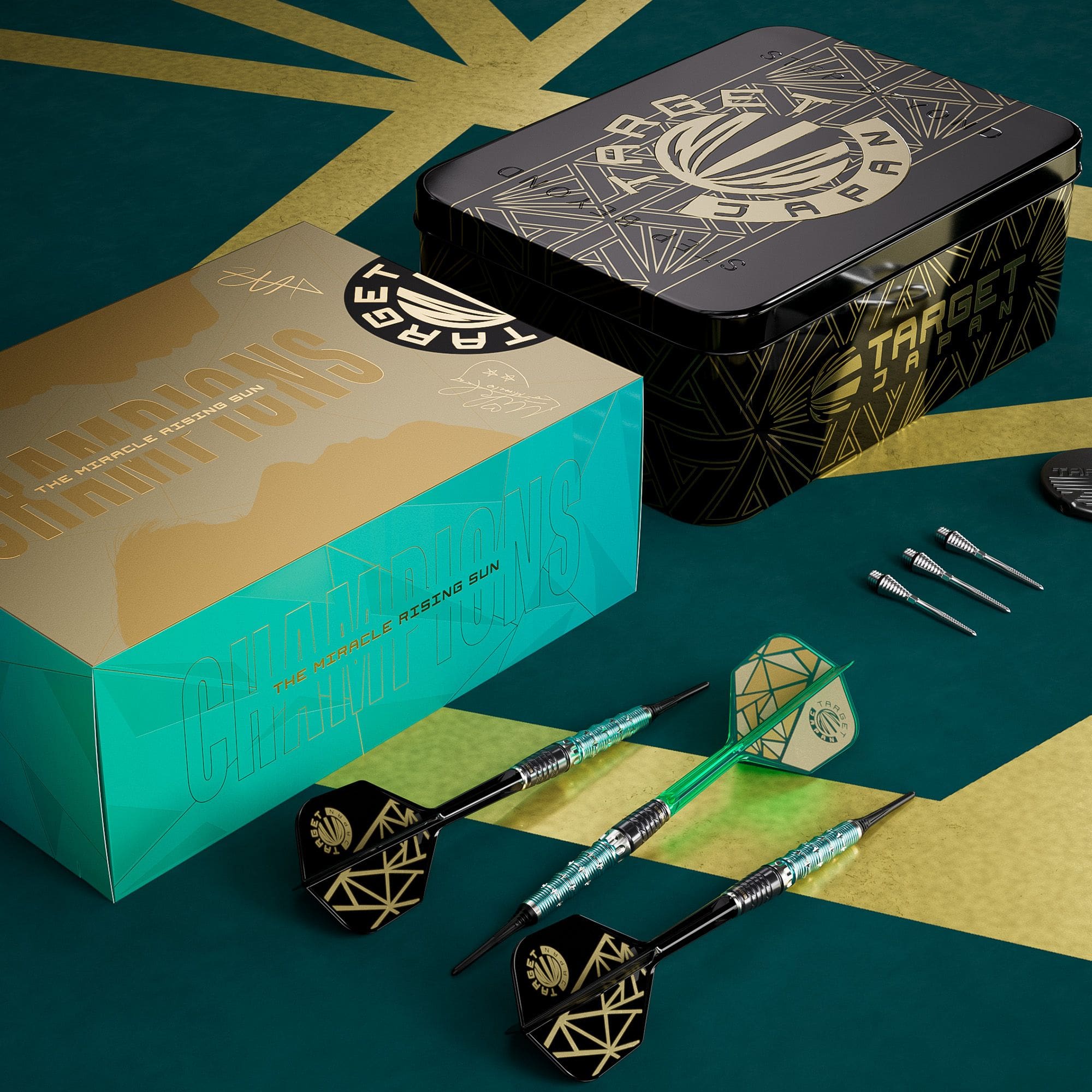 Target Japan The Rising Miracle Combination Limited Edition Softdarts - 21,5 g Target Japan The Rising Miracle Combination Limited Edition Softdarts - 21,5 g