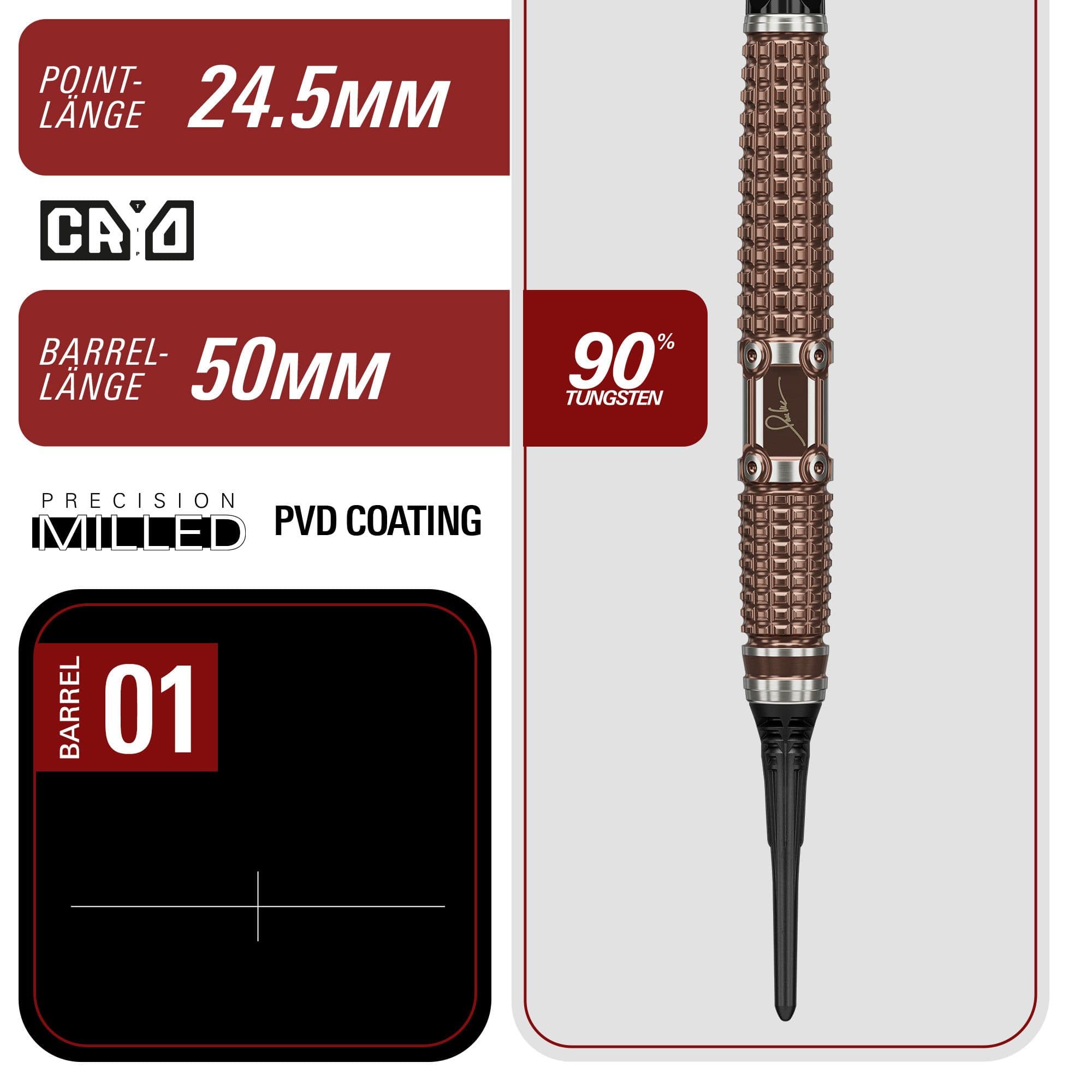 Target Japan Paul Lim The Legend GEN10 Soft Darts - 20g