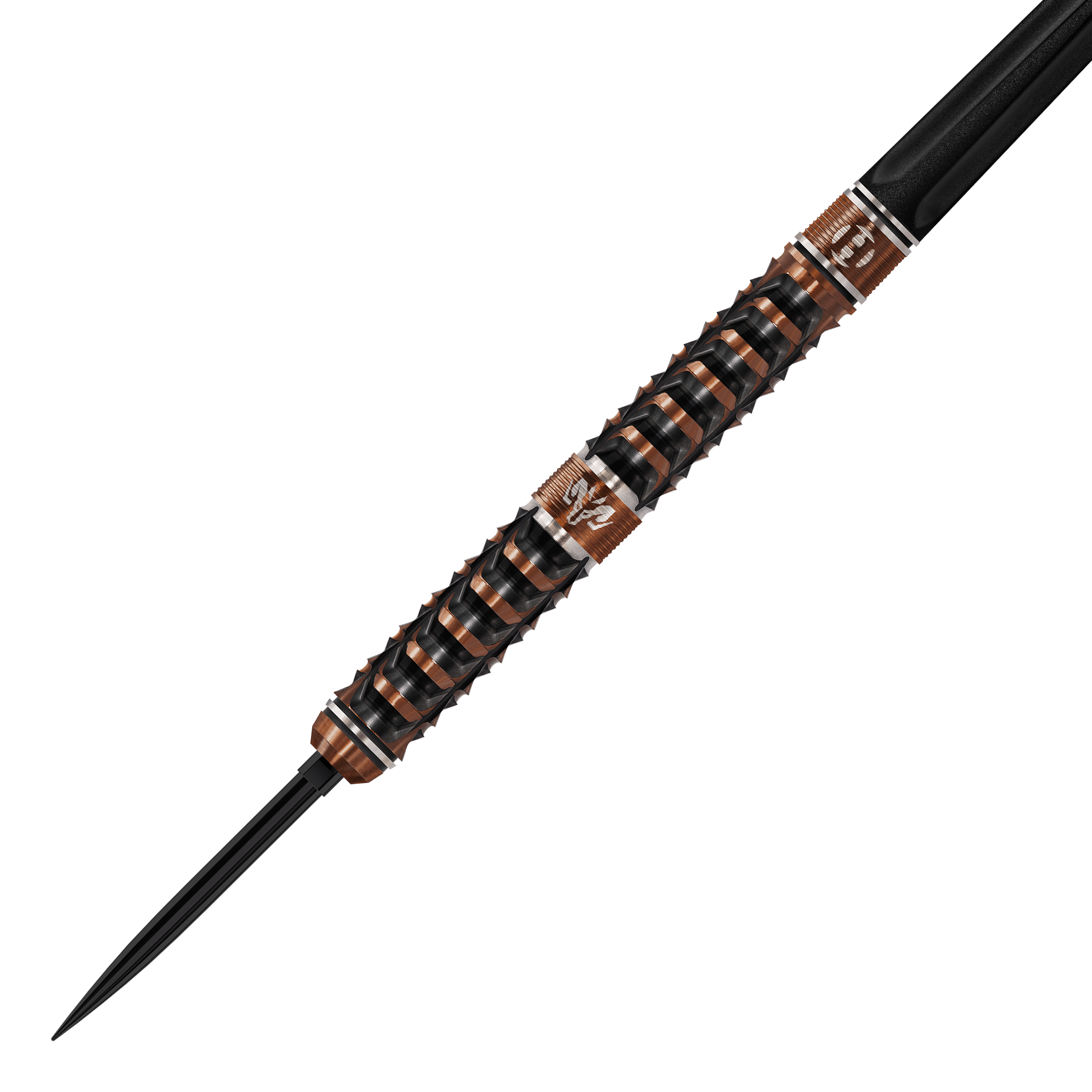 Harrows Tungsten Trinity Quick Point stalen dartpijlen Harrows Wolfram Trinity Quick Point Steeldarts sind auf diesem Bild abgebildet. Diese Steeldarts sind für präzises Dartspiel konzipiert.