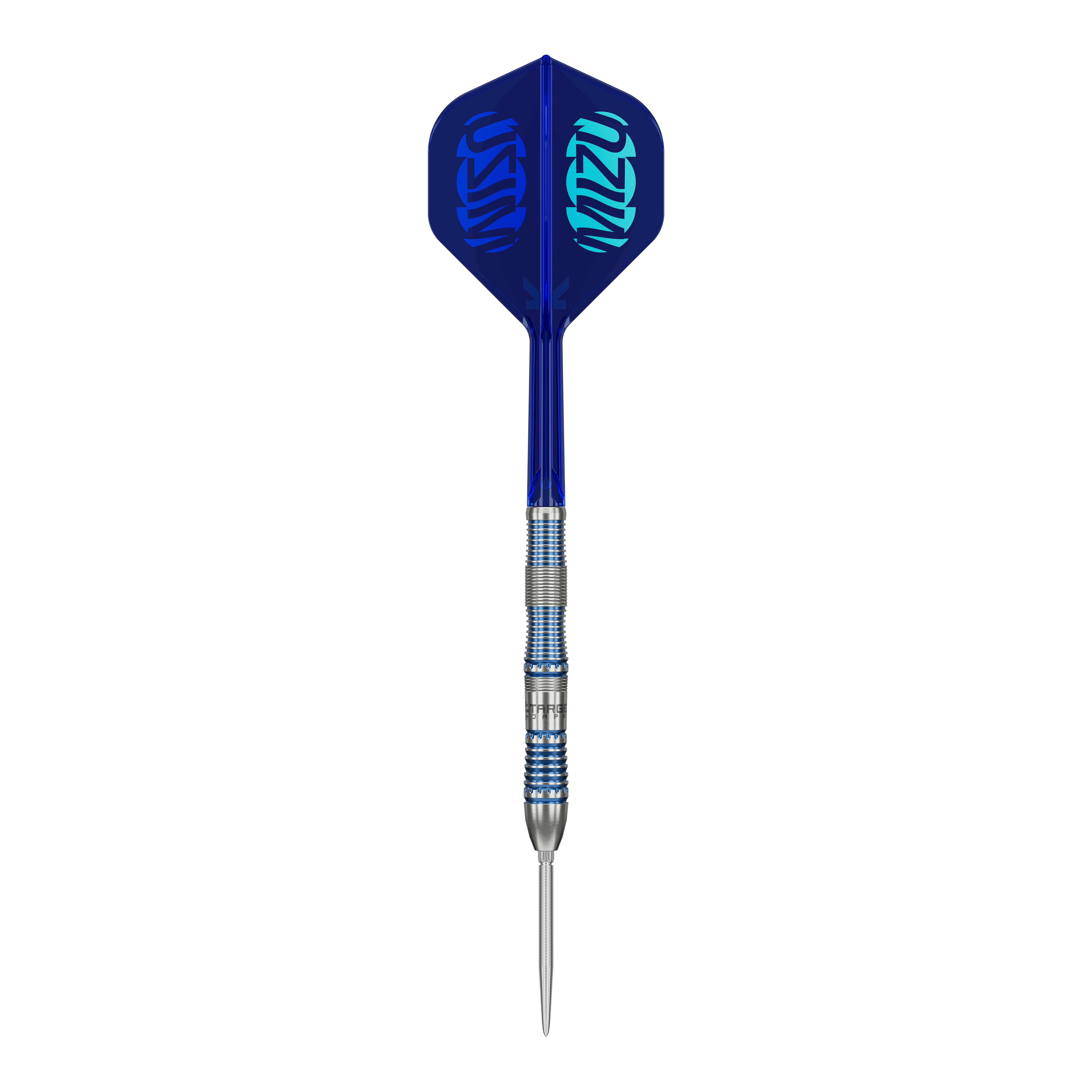 Das Produkt Target Japan Mizu Series 02 Swiss Point Steeldarts ist abgebildet. Es sind hochwertige Steeldarts aus Japan von Target.