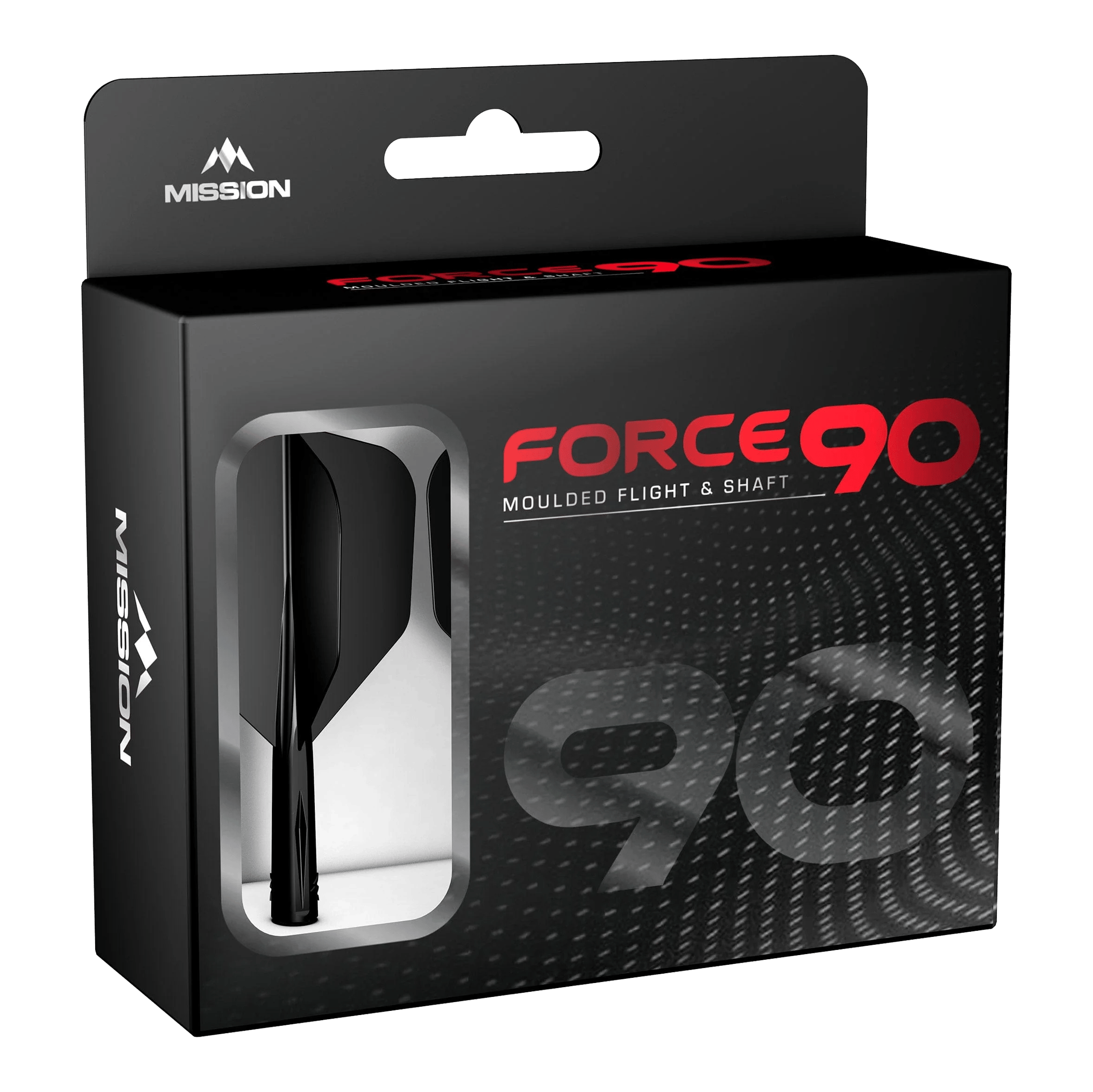 Mission Force 90 No6 Flight Shaft-systeem - Zwart