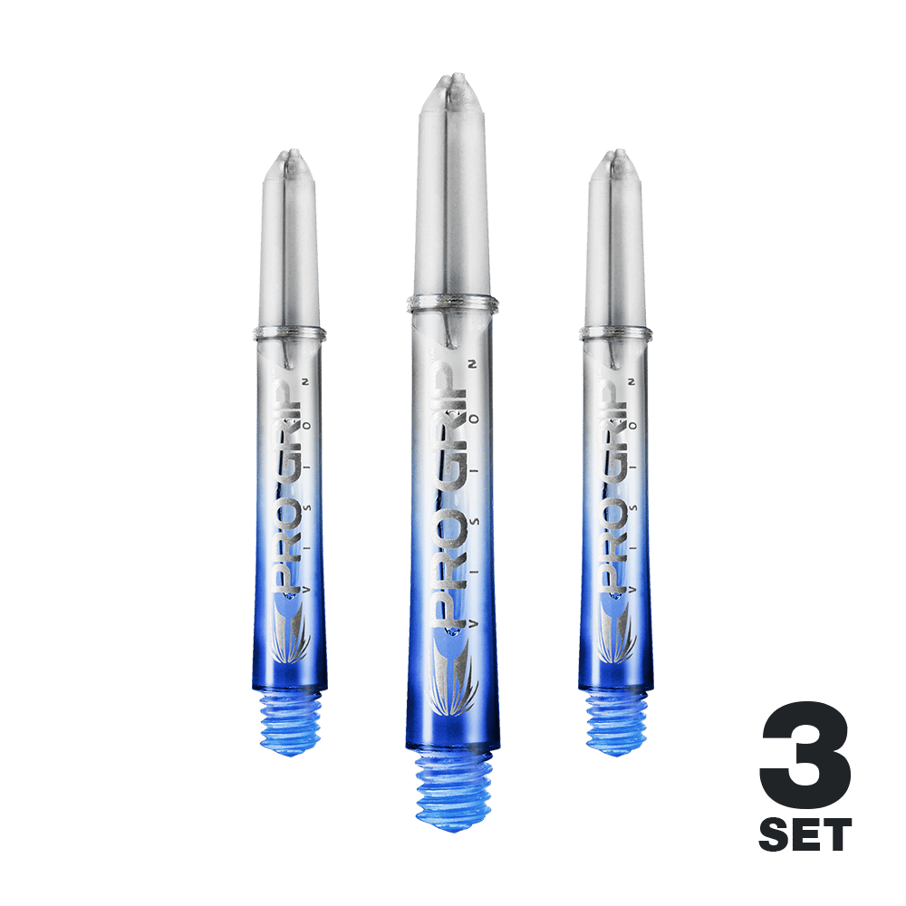 Target Pro Grip Vision Shafts - 3 Sets - Blauw