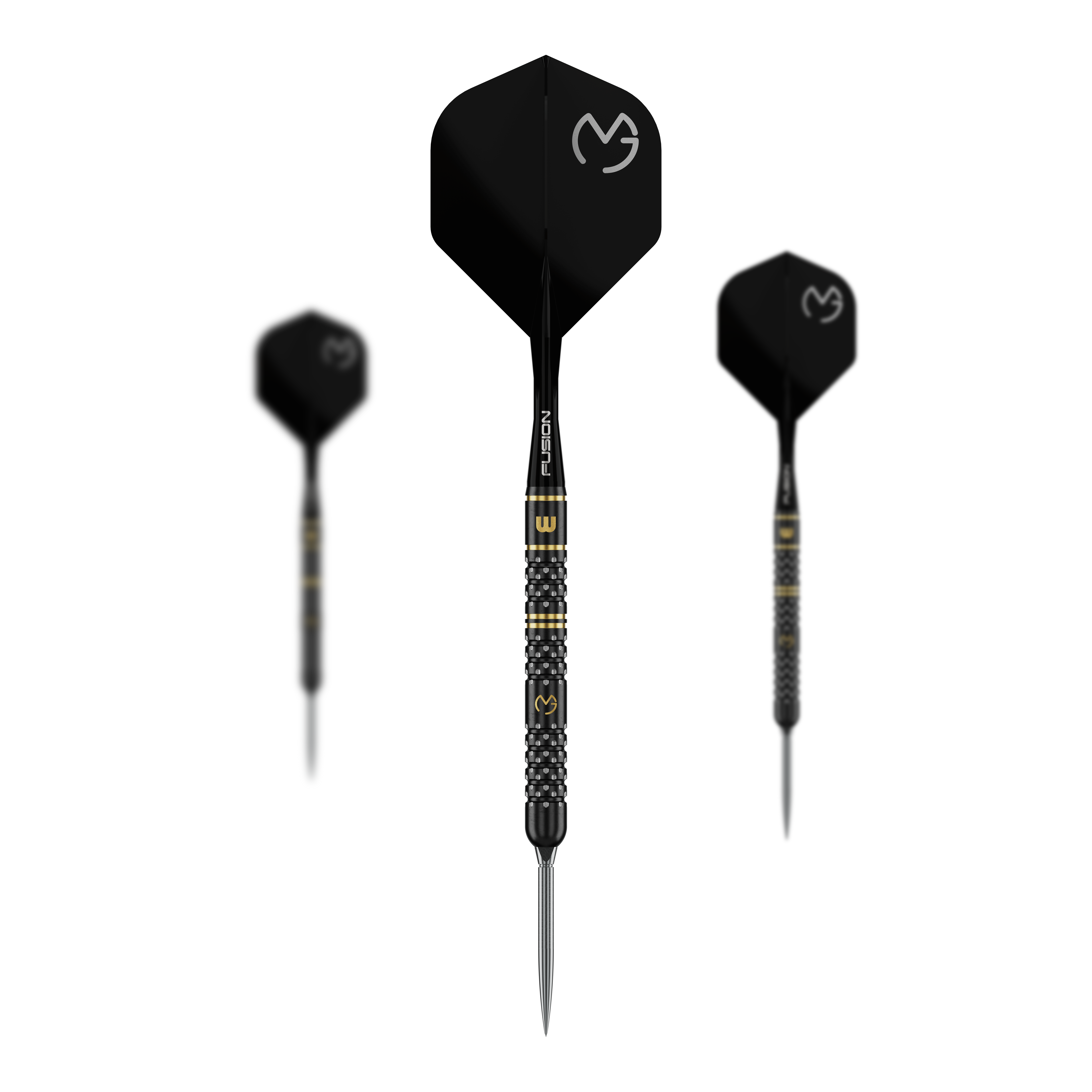 Winmau Michael Van Gerwen W-MAX Switch Point stalen dartpijlen